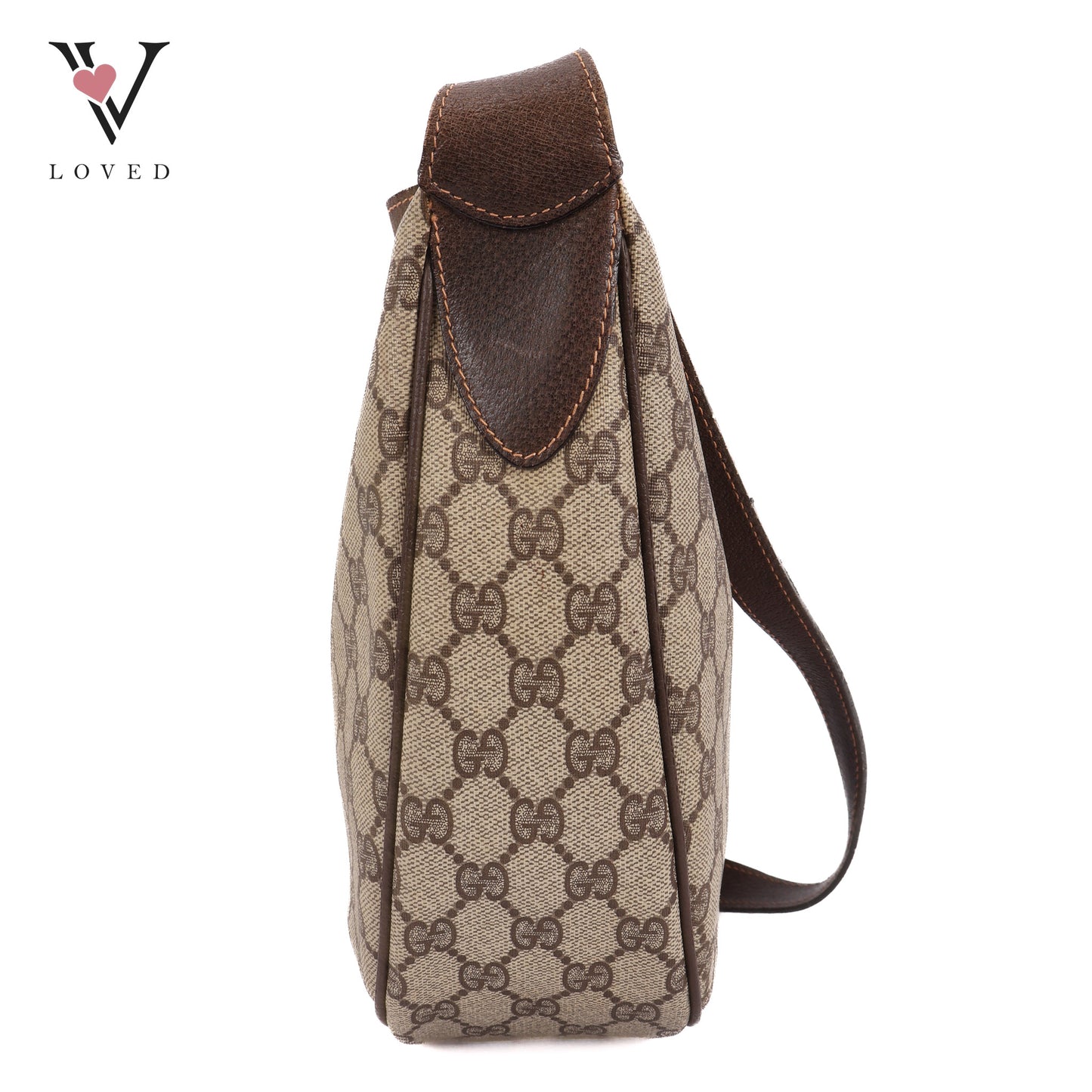 GG Supreme Web Sherry Line Shoulder Bag