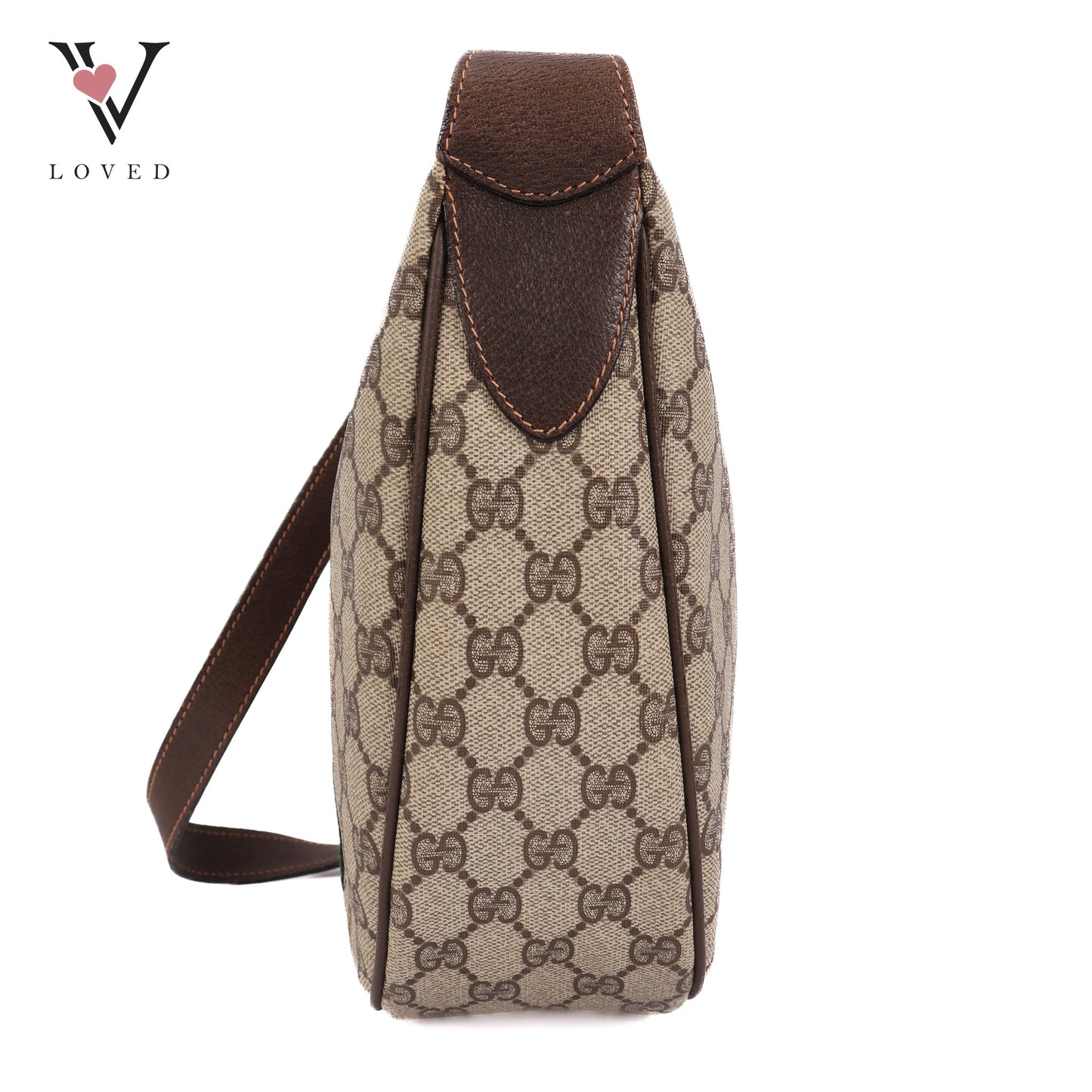 GG Supreme Web Sherry Line Shoulder Bag