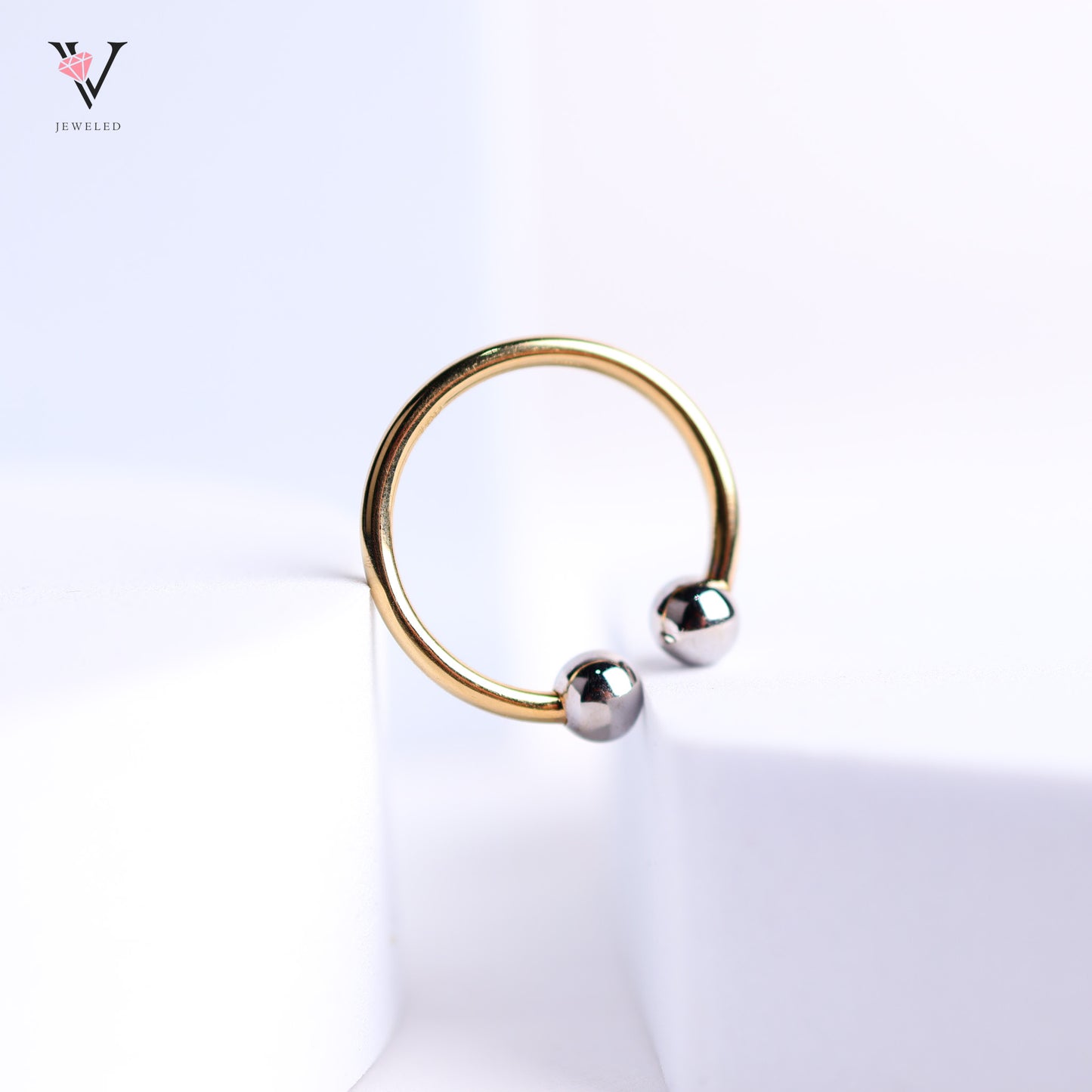 Two-Tone Ball Ring