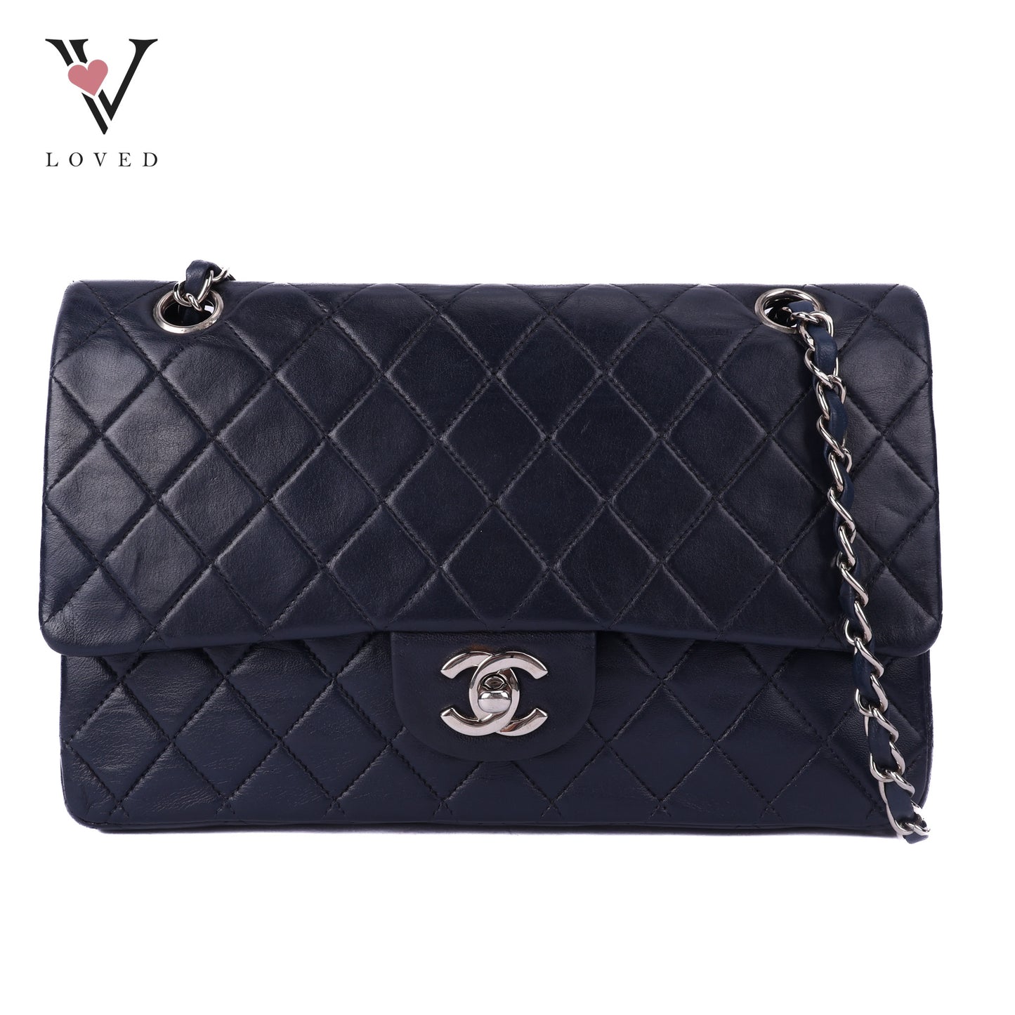 Classic Double Flap Quilted Leather Shoulder Bag