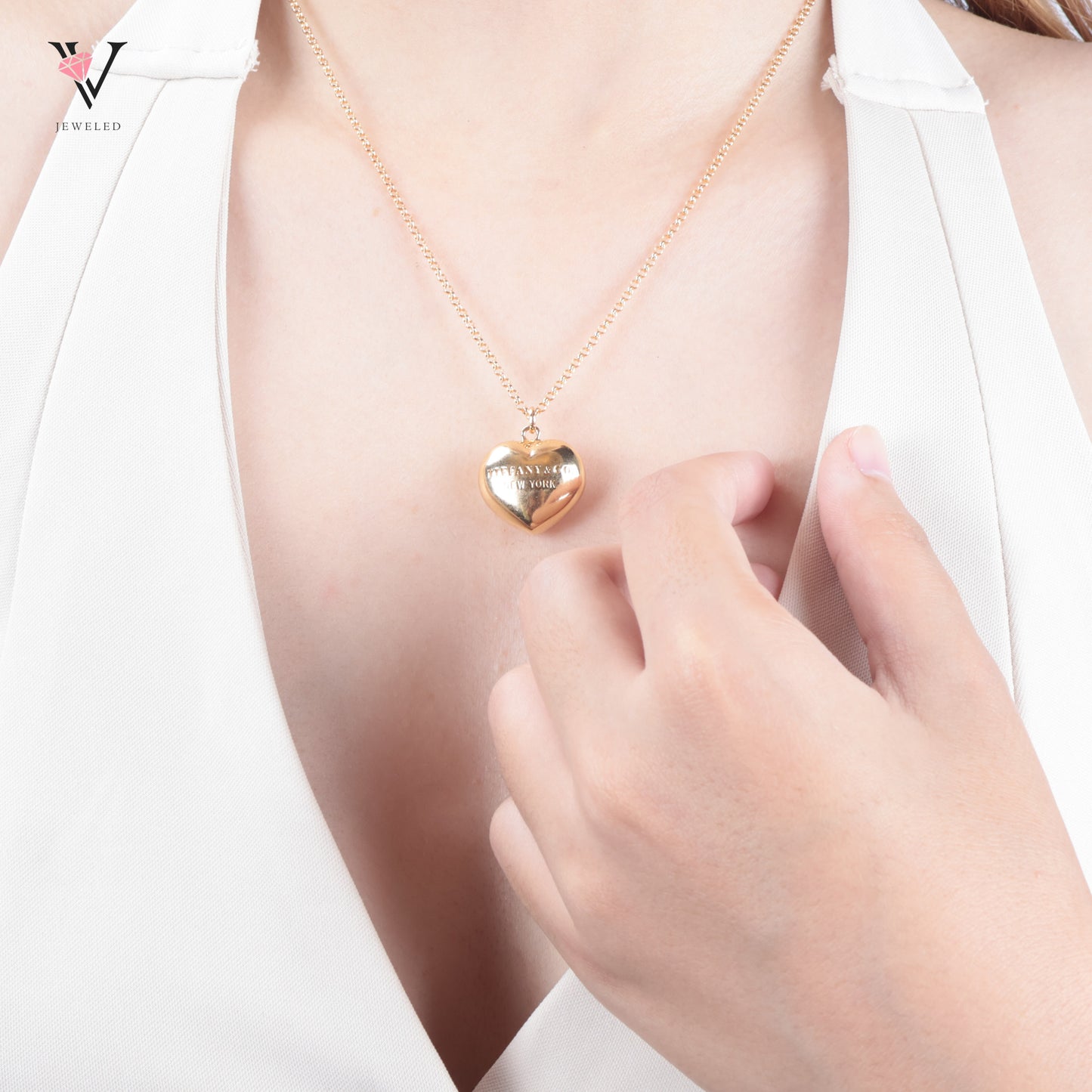 T&C Inspired Heart Necklace