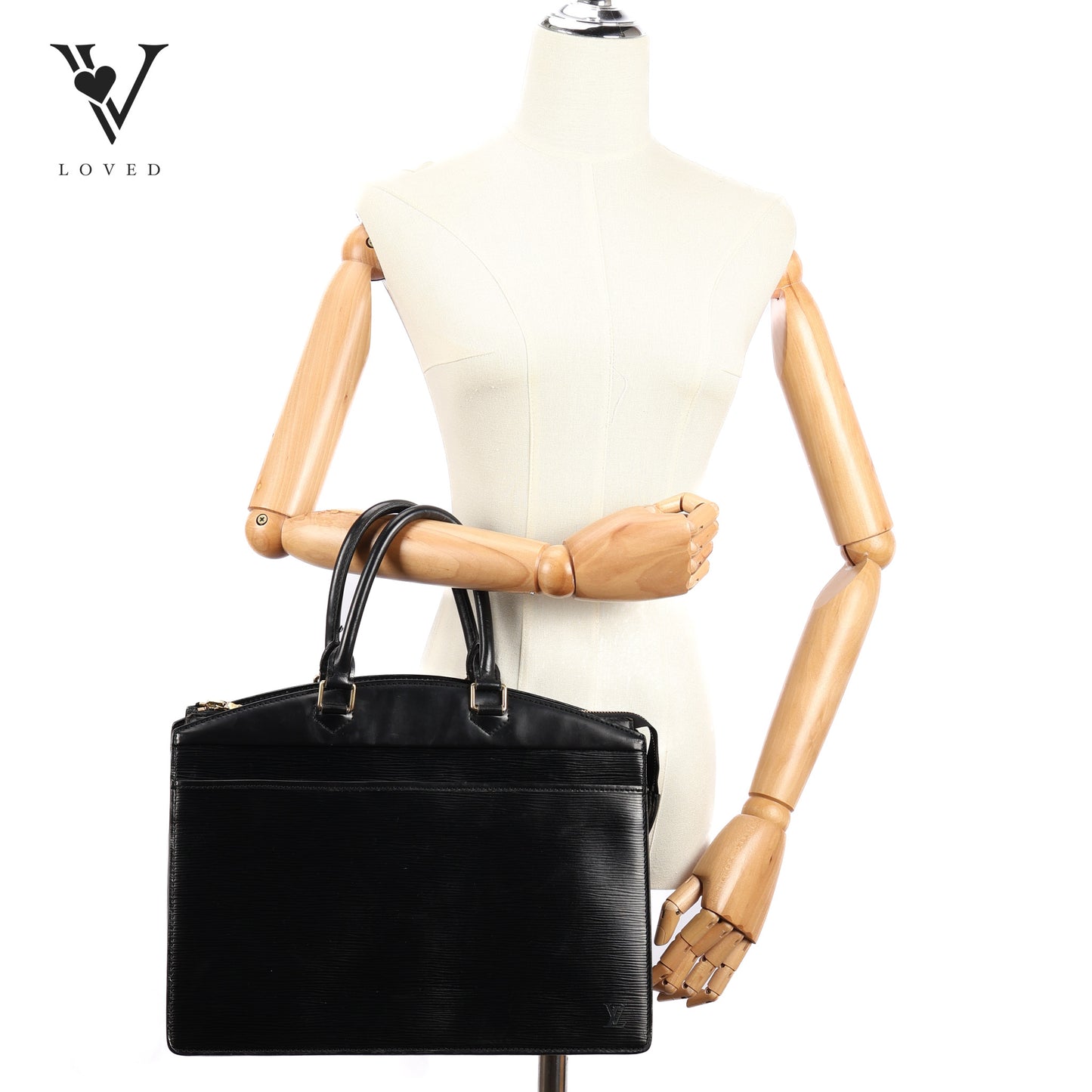 Riviera In Black Epi Leather