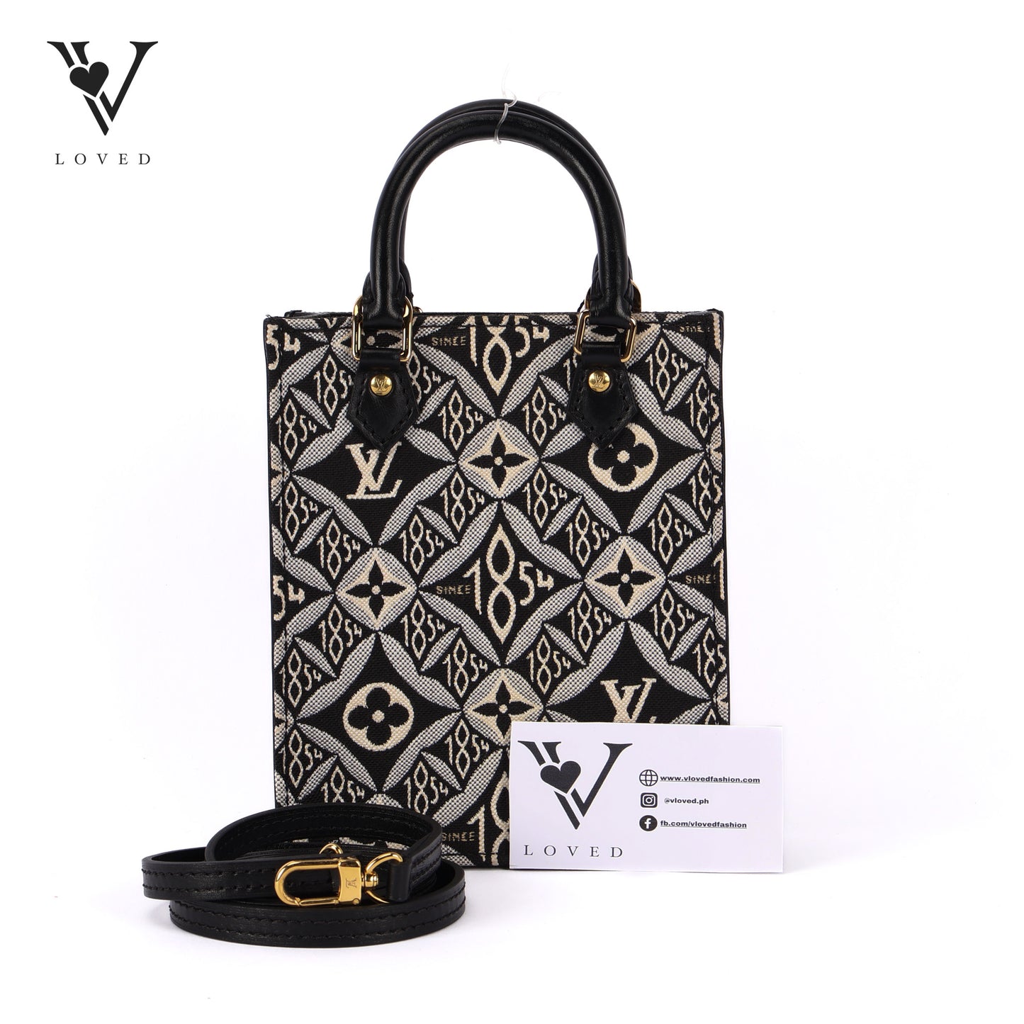 Louis Vuitton Petit Sac Plat Limited Edition Since 1854