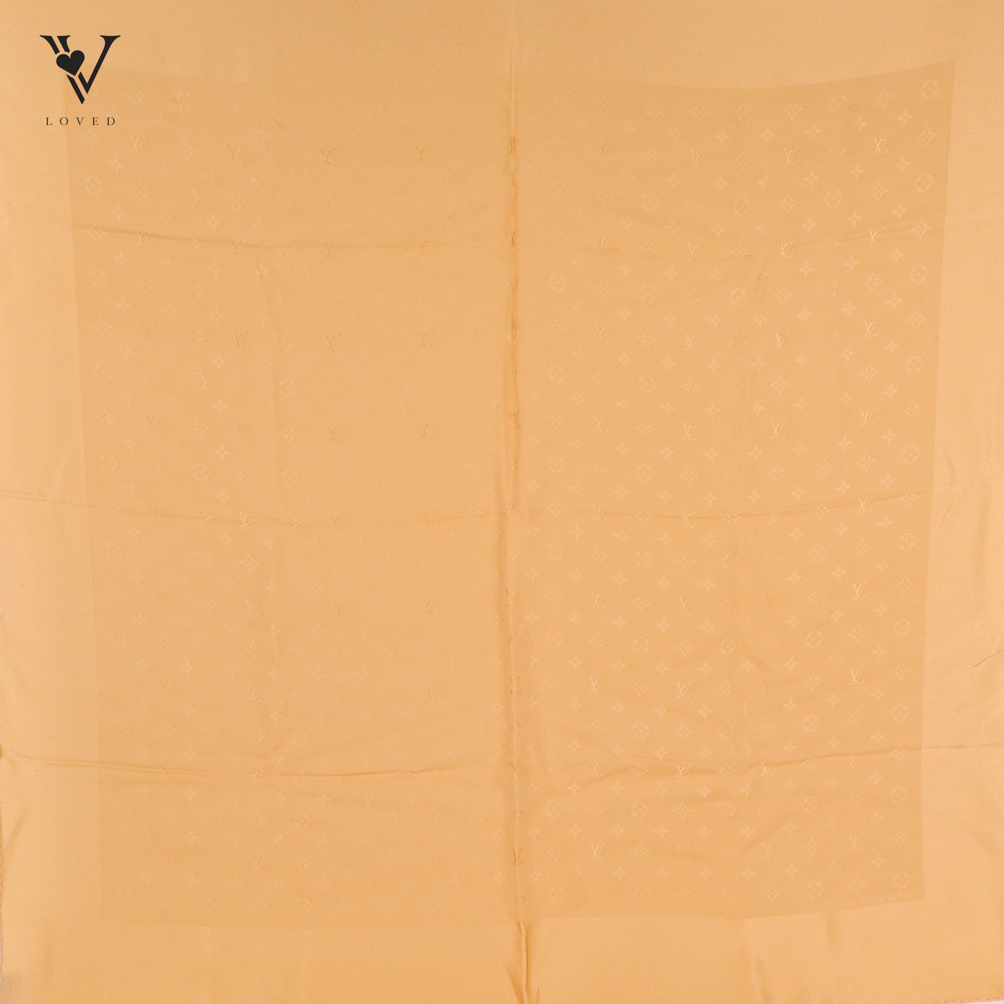 Monaco Golden Silk Scarf