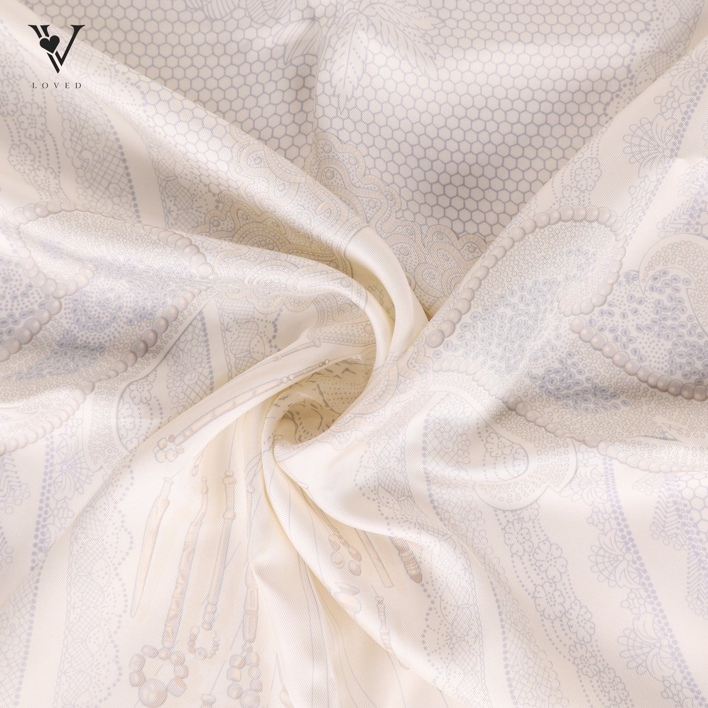 Doigts de Fee by Caty Latham Silk Scarf