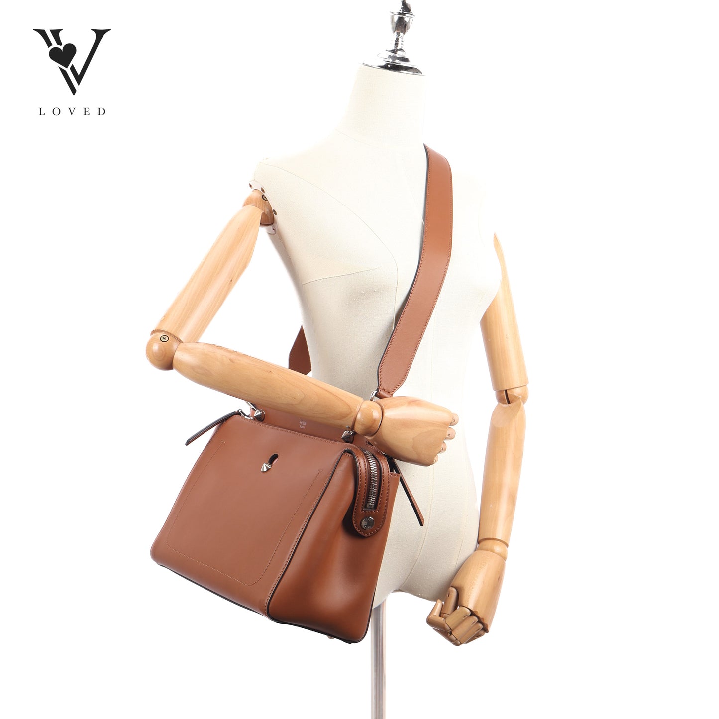 Vitello Baltico Dolce DotCom Satchel Corteccia Bubblegum