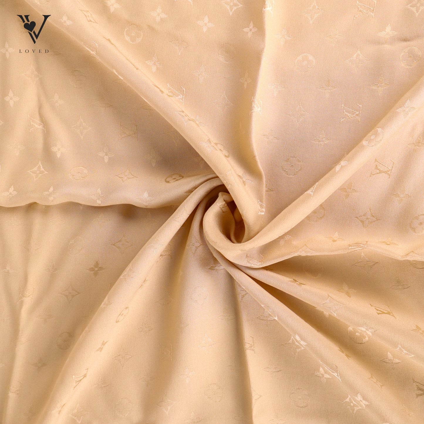 Monaco Golden Silk Scarf