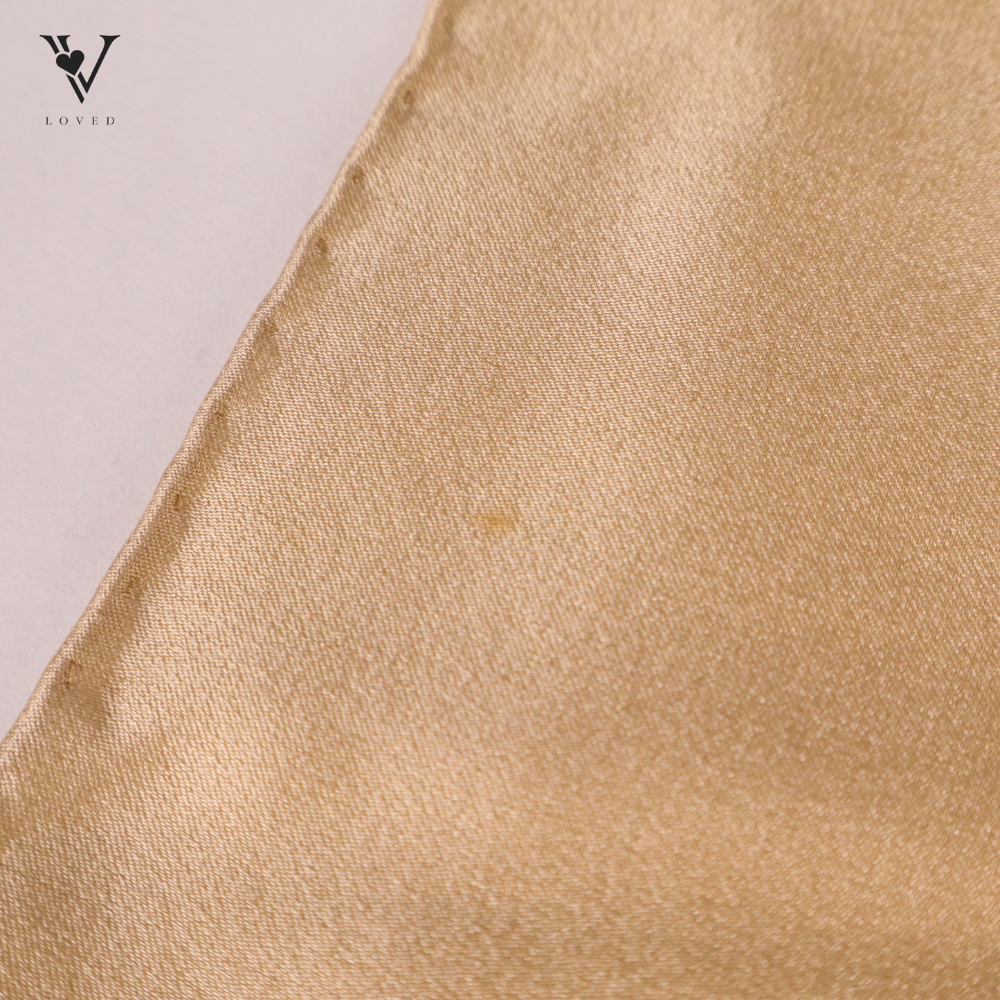 Monaco Golden Silk Scarf