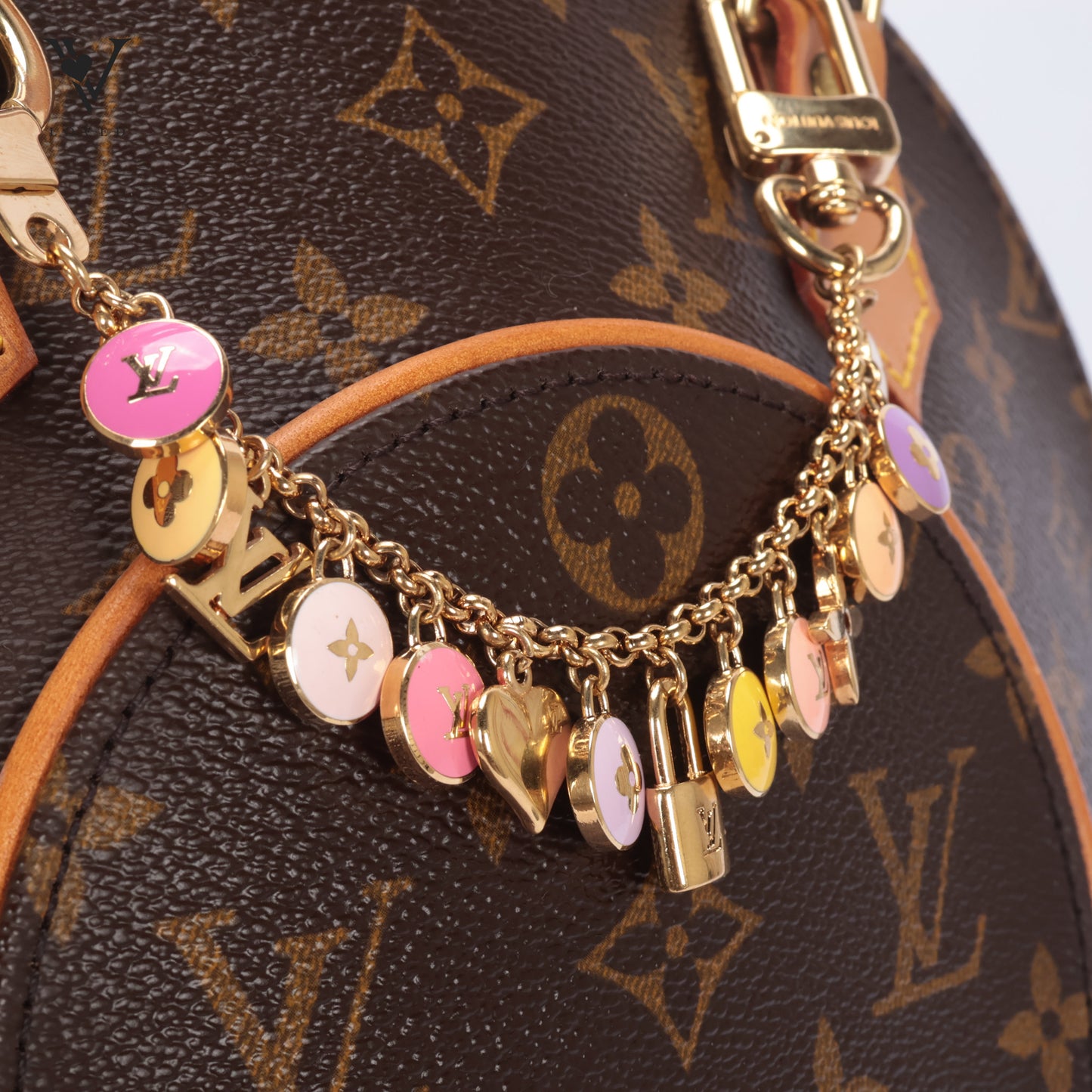 Pastilles Key Chain Multicolor Bag Charm