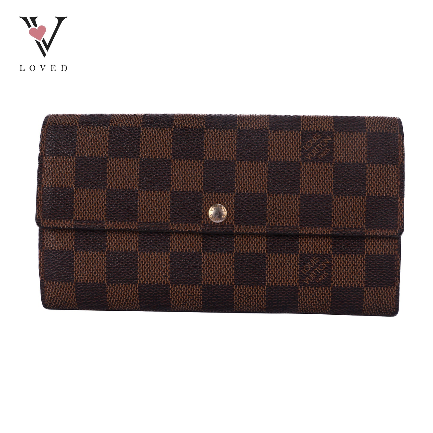 Damier Ebene Sarah Wallet