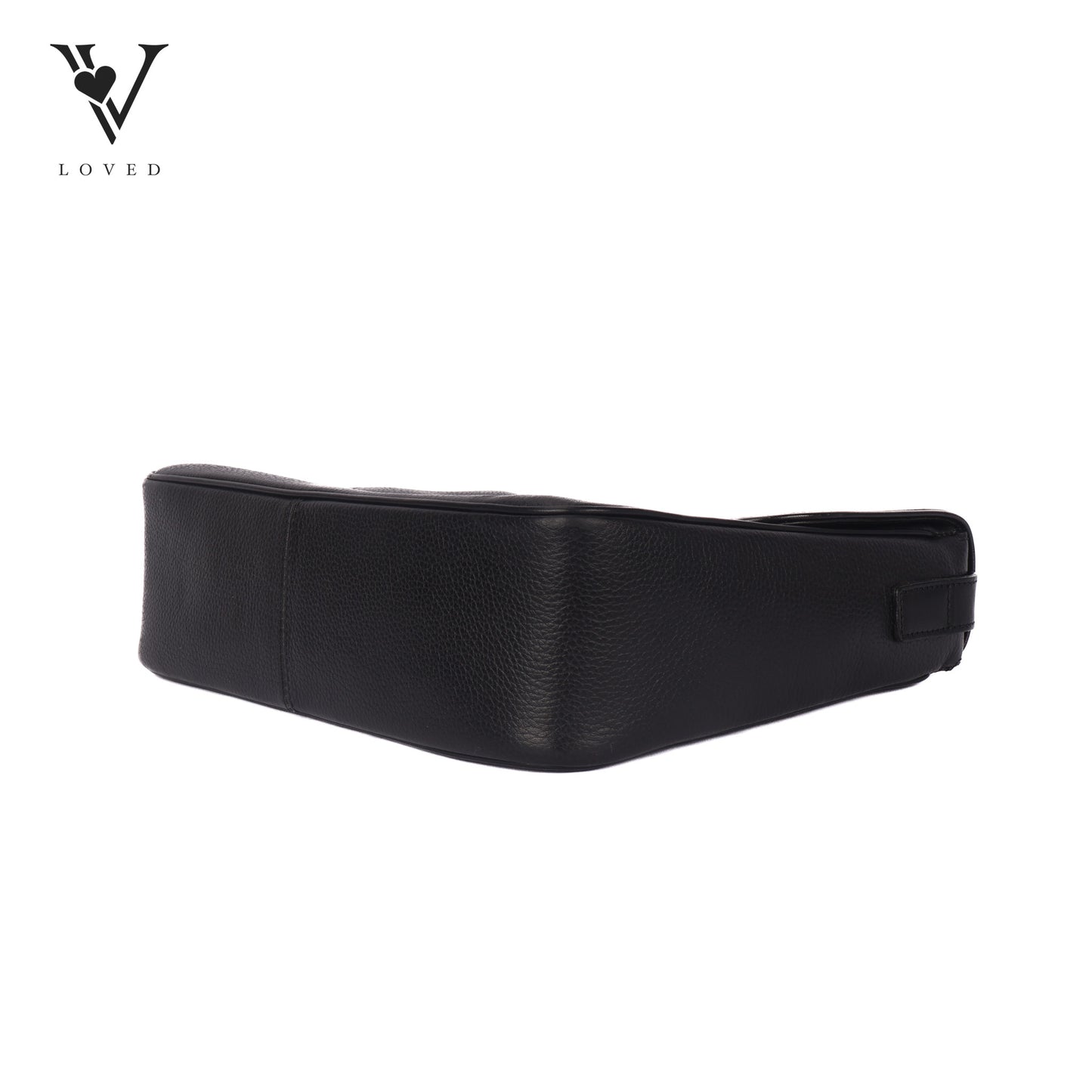 Shoulder Bag In Black Leather