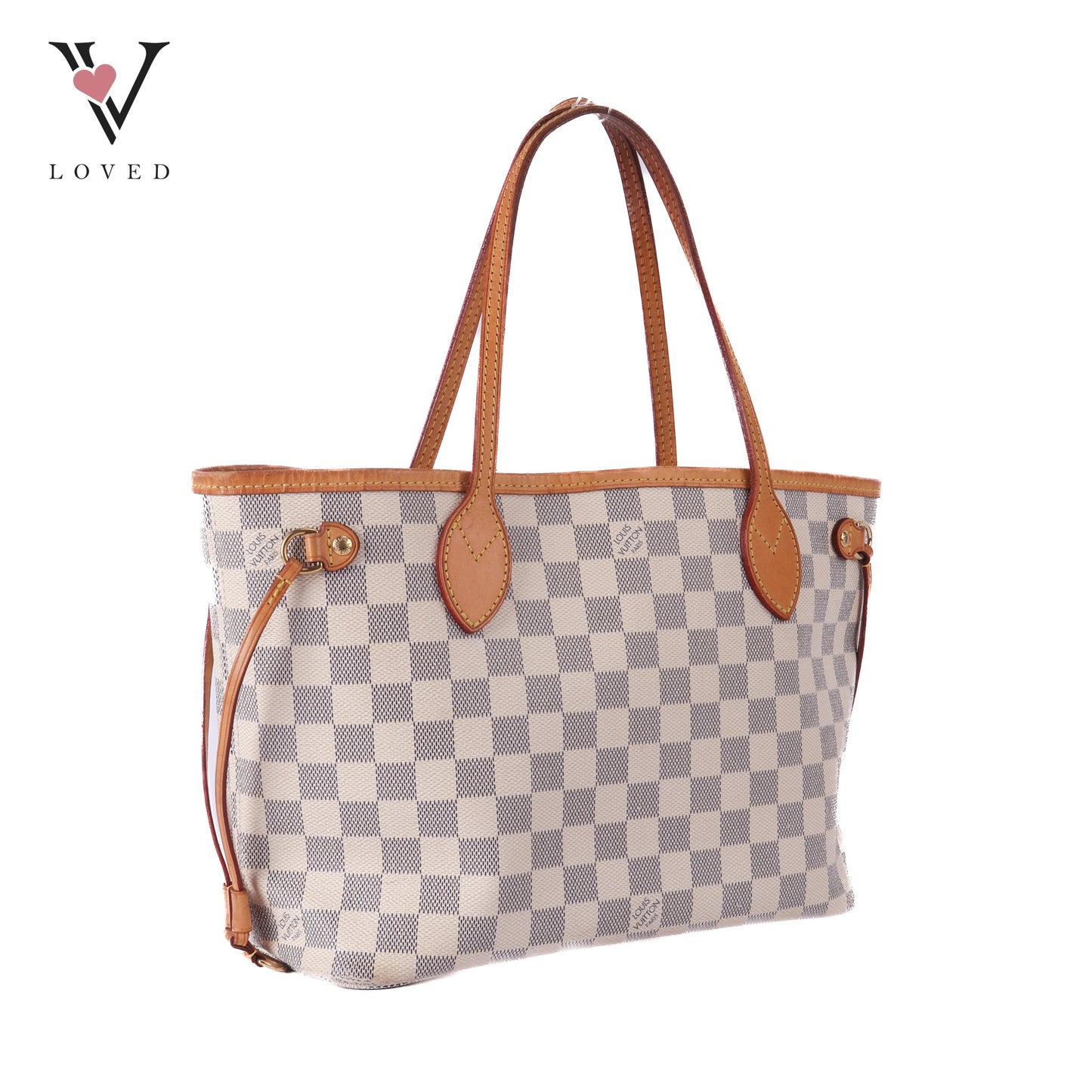 Neverfull PM In Damier Azur Canvas