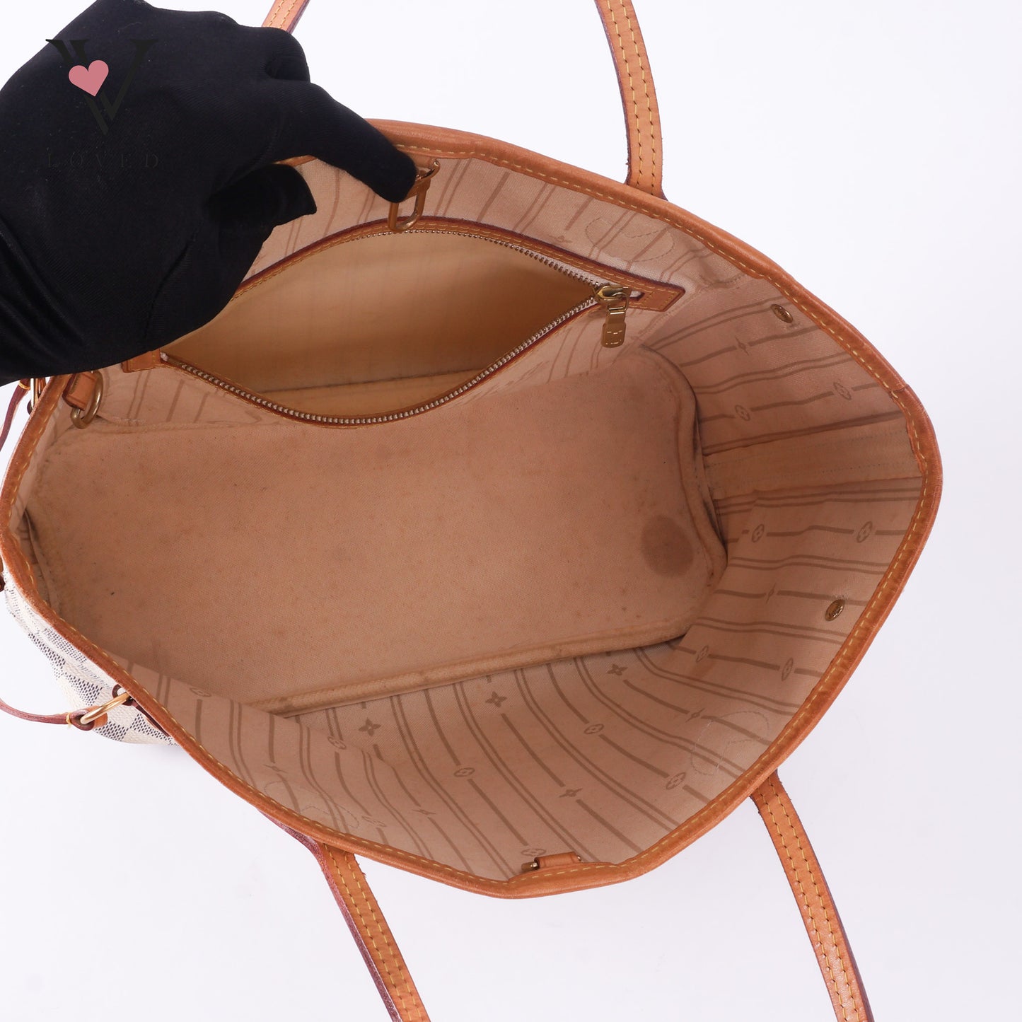 Neverfull PM In Damier Azur Canvas