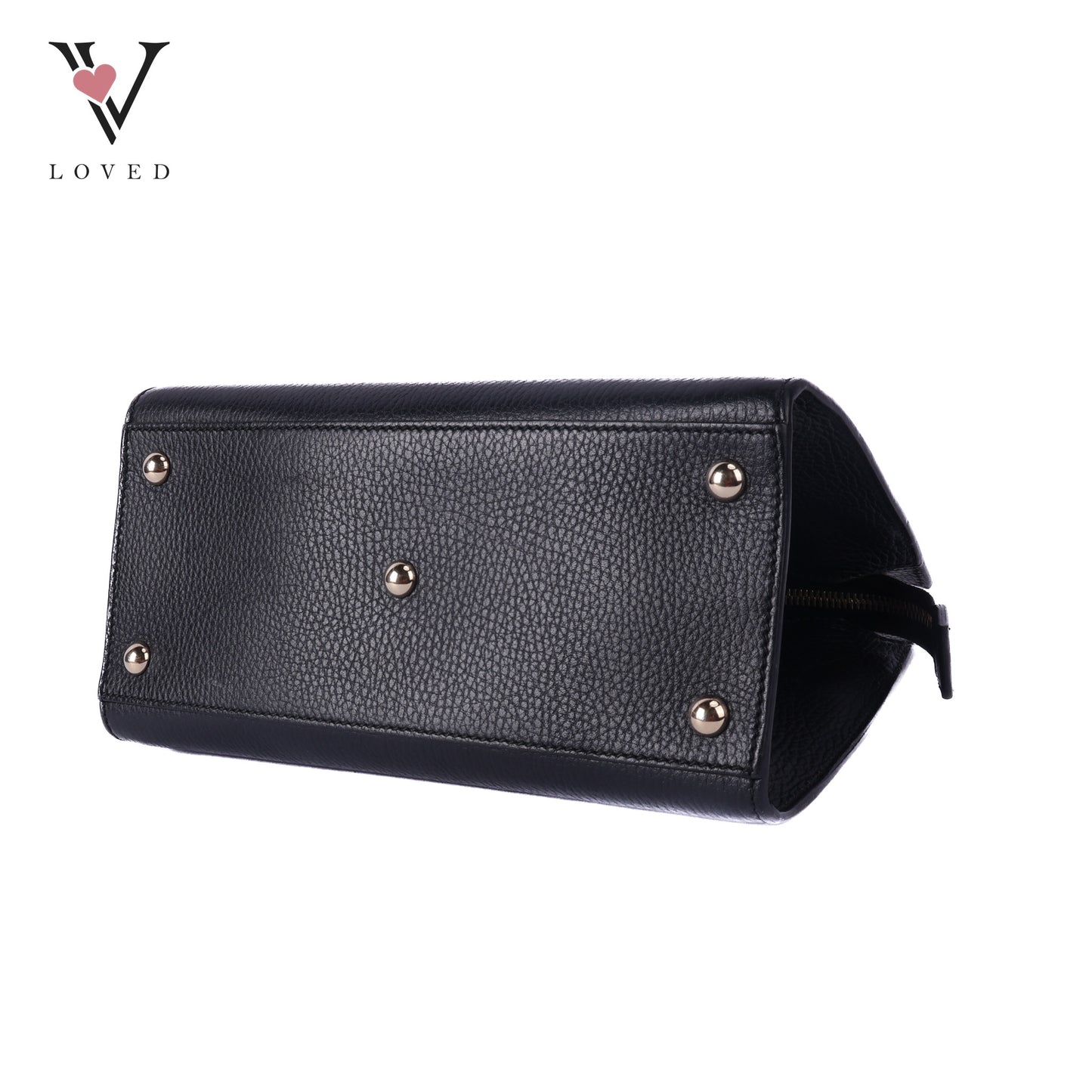 Soho Interlocking Black Handbag
