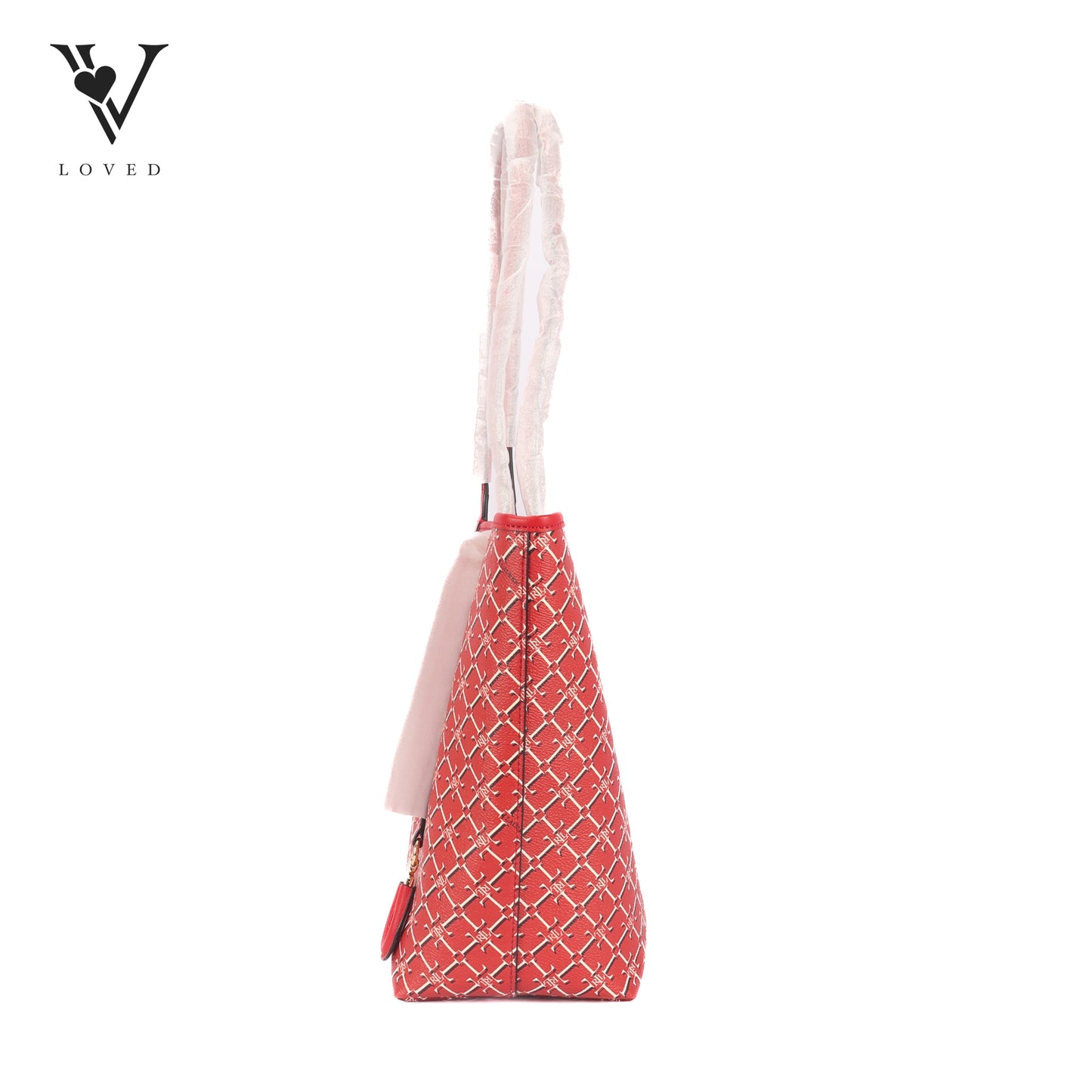 Collins Logo Print Tote Bag