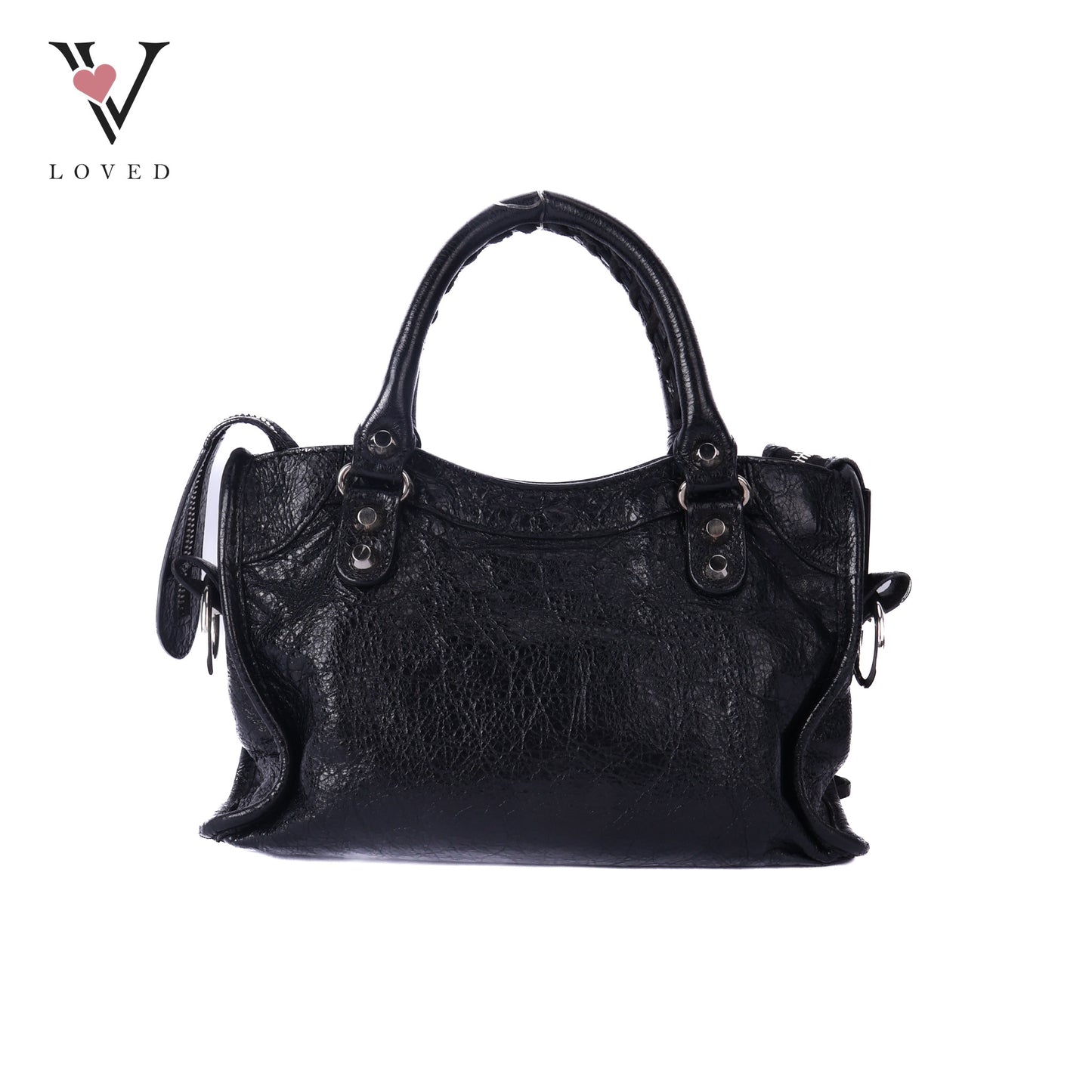 Classic Mini City Bag In Lambskin Leather