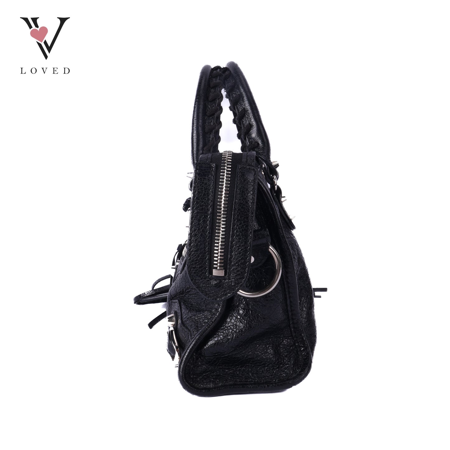 Classic Mini City Bag In Lambskin Leather