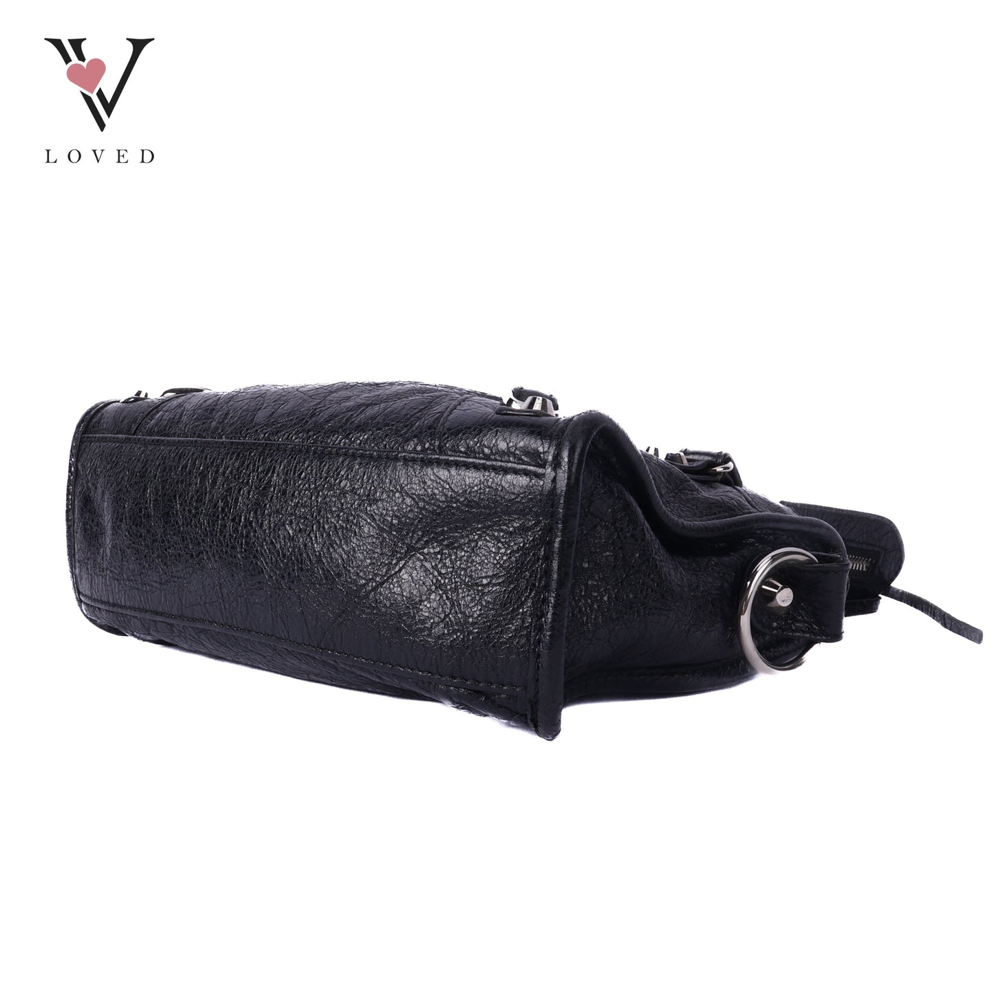 Classic Mini City Bag In Lambskin Leather