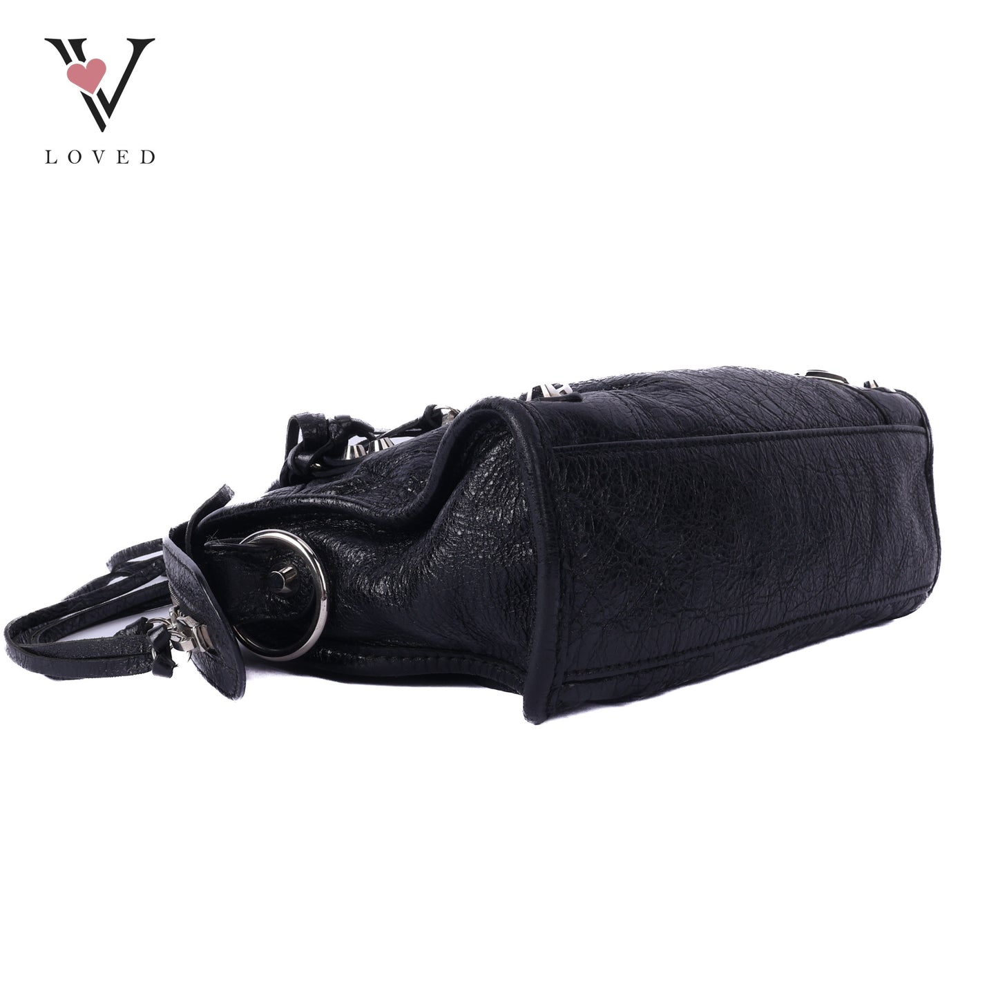 Classic Mini City Bag In Lambskin Leather