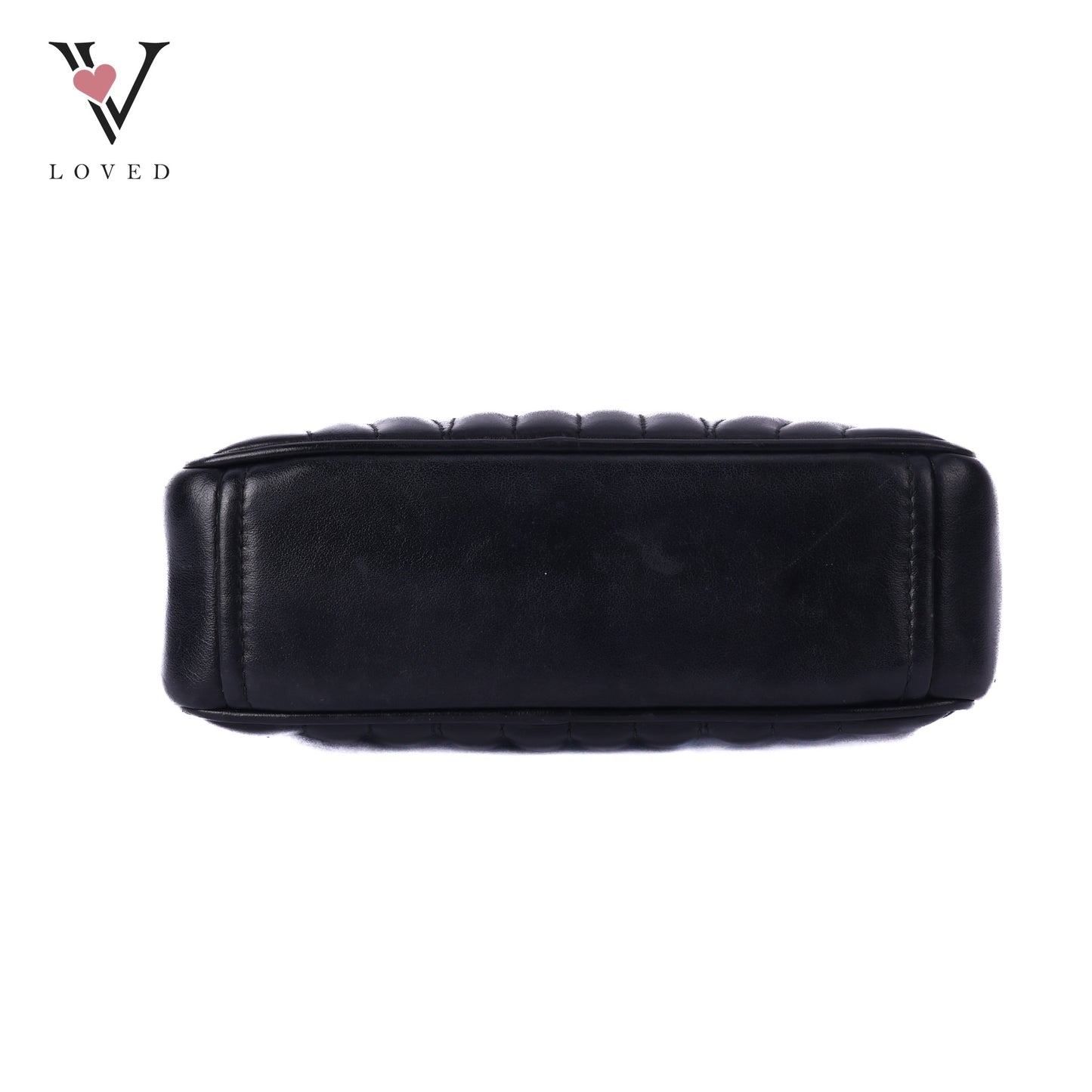 Black Diagramme Leather Camera Bag