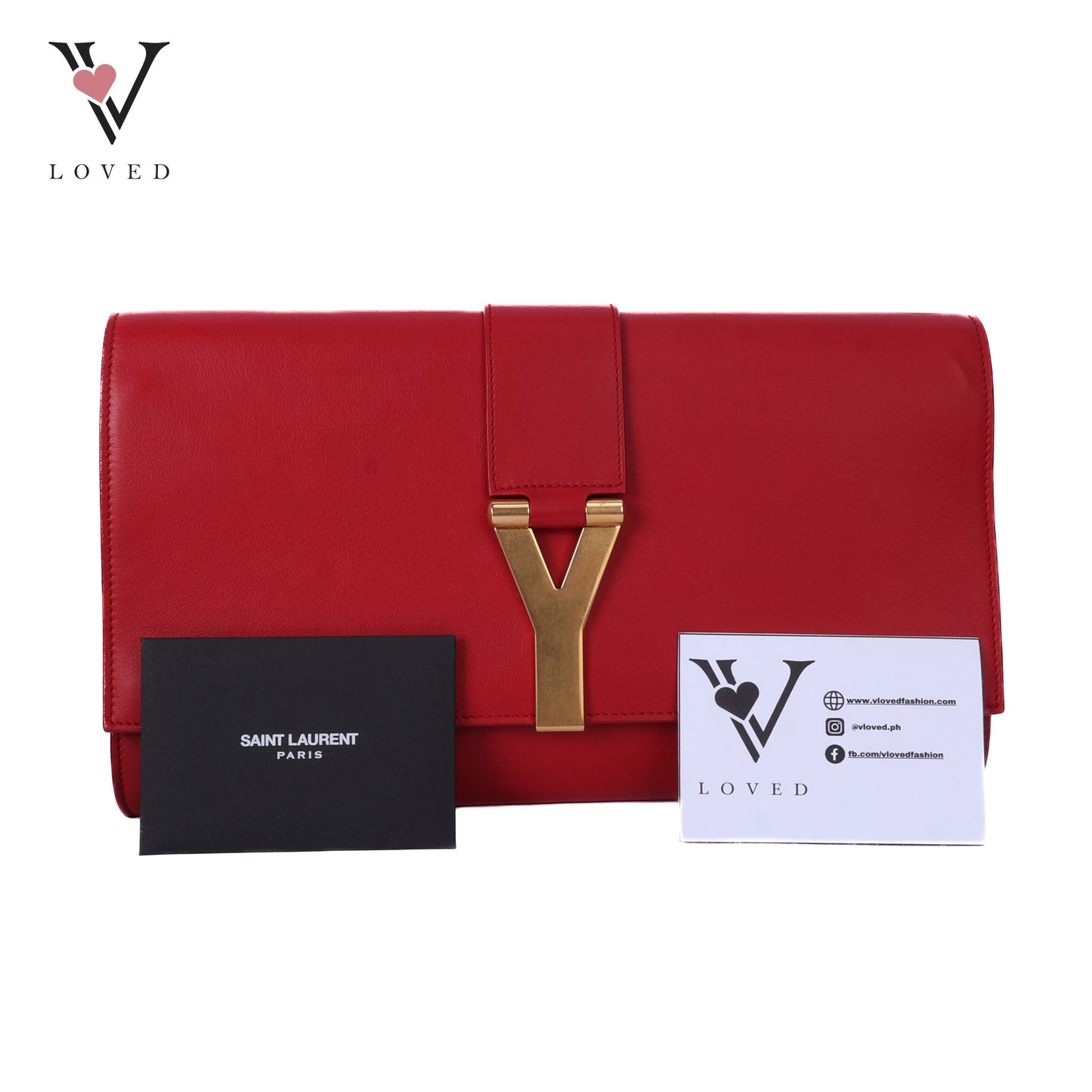 Y Ligne Clutch Red