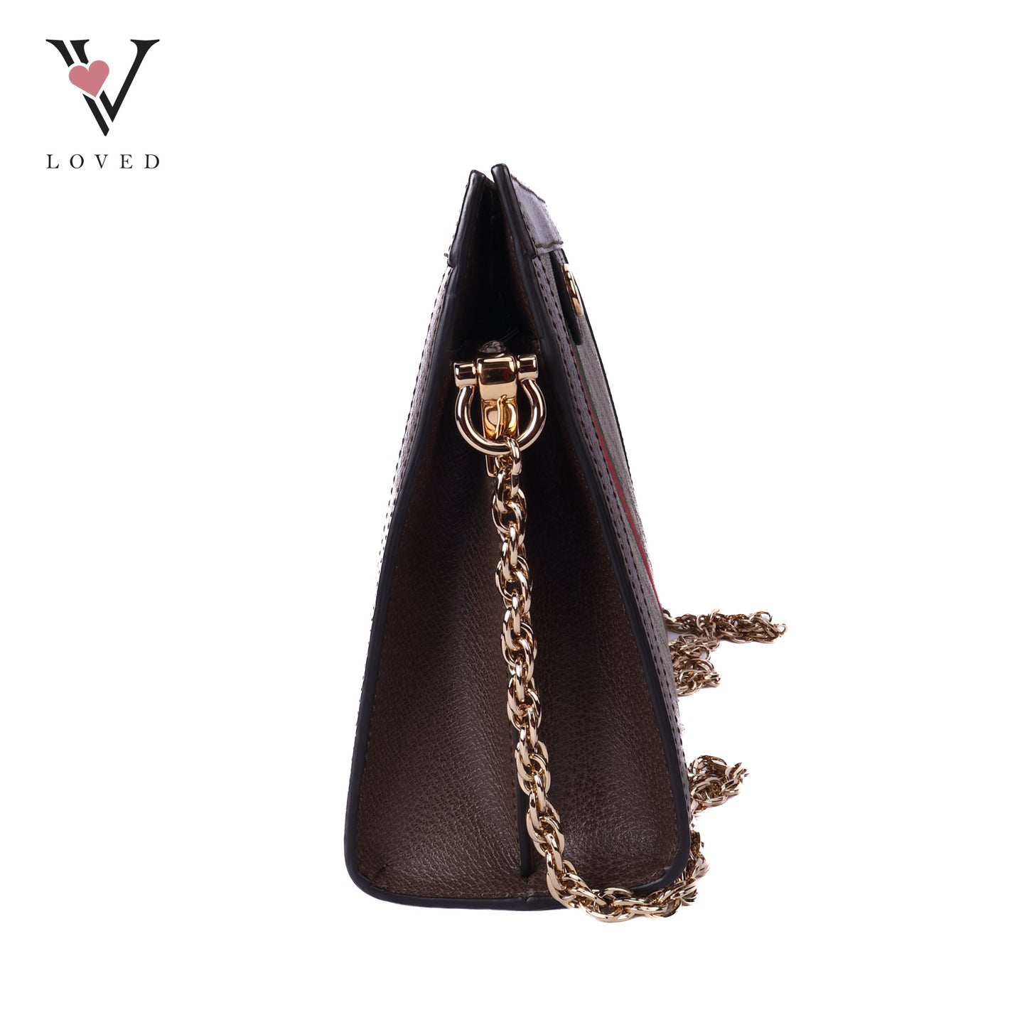 GG Supreme Sherry Line Ophidia Medium Shoulder Bag