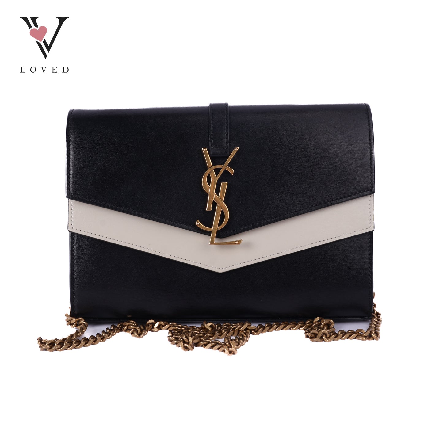 Smooth Calfskin Monogram Sulpice Chain Wallet