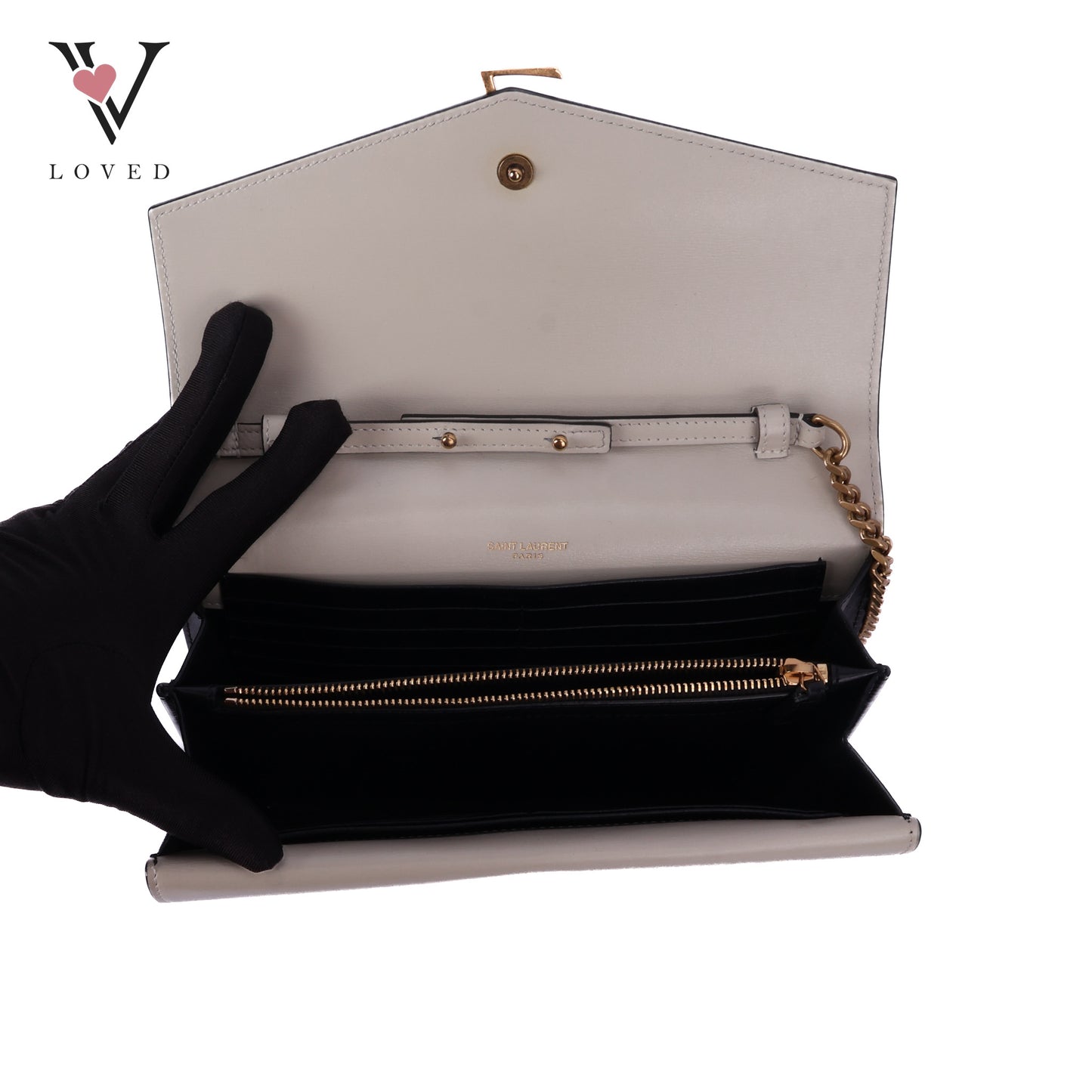 Smooth Calfskin Monogram Sulpice Chain Wallet