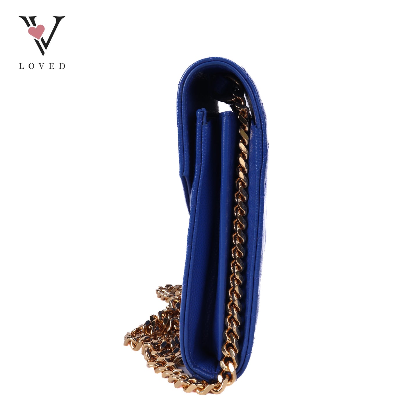Cassandre Envelope Wallet On Chain Blue