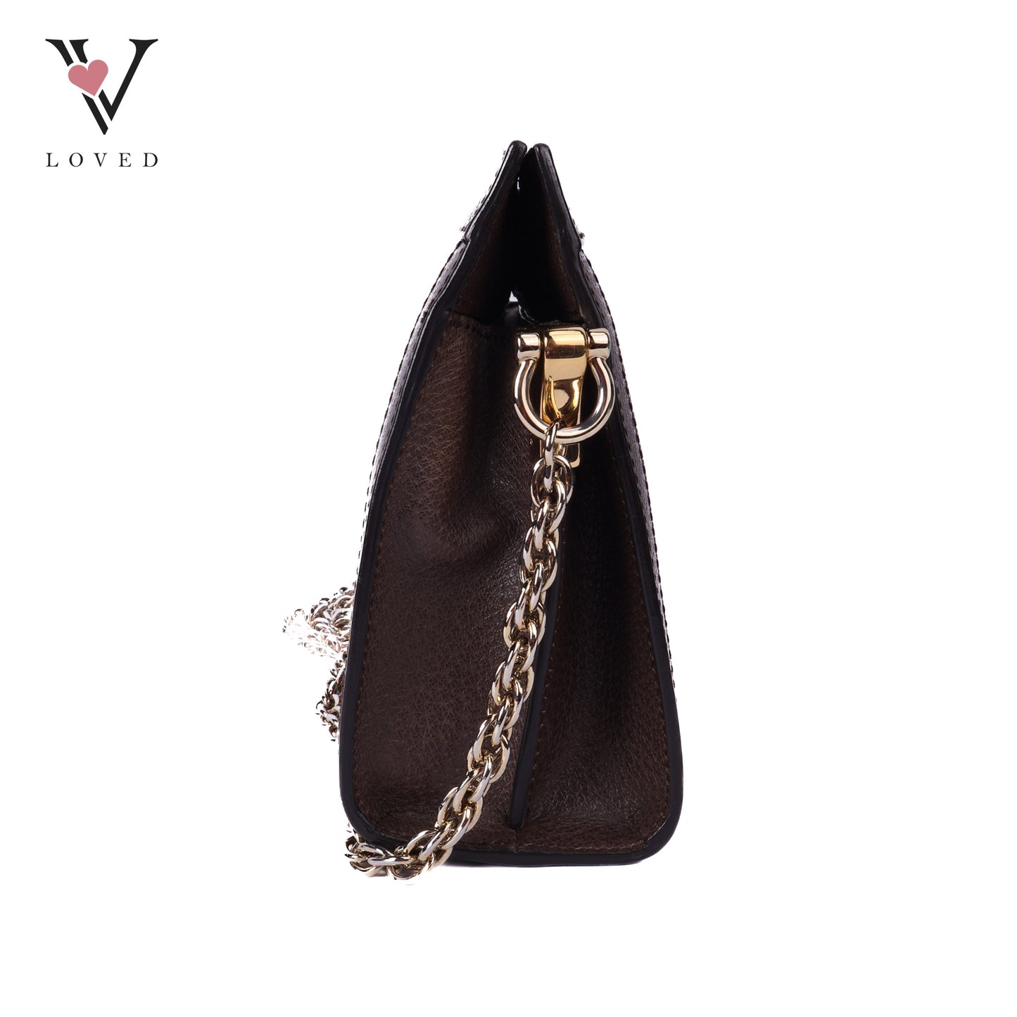 GG Supreme Sherry Line Ophidia Small Shoulder Bag