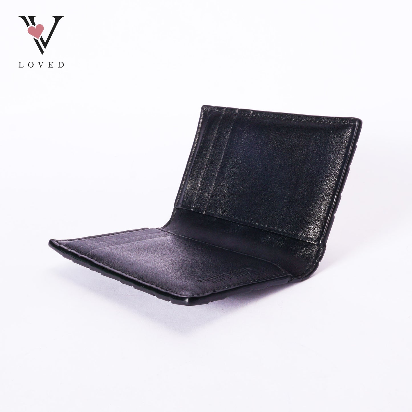 Intrecciato Flap Card Case