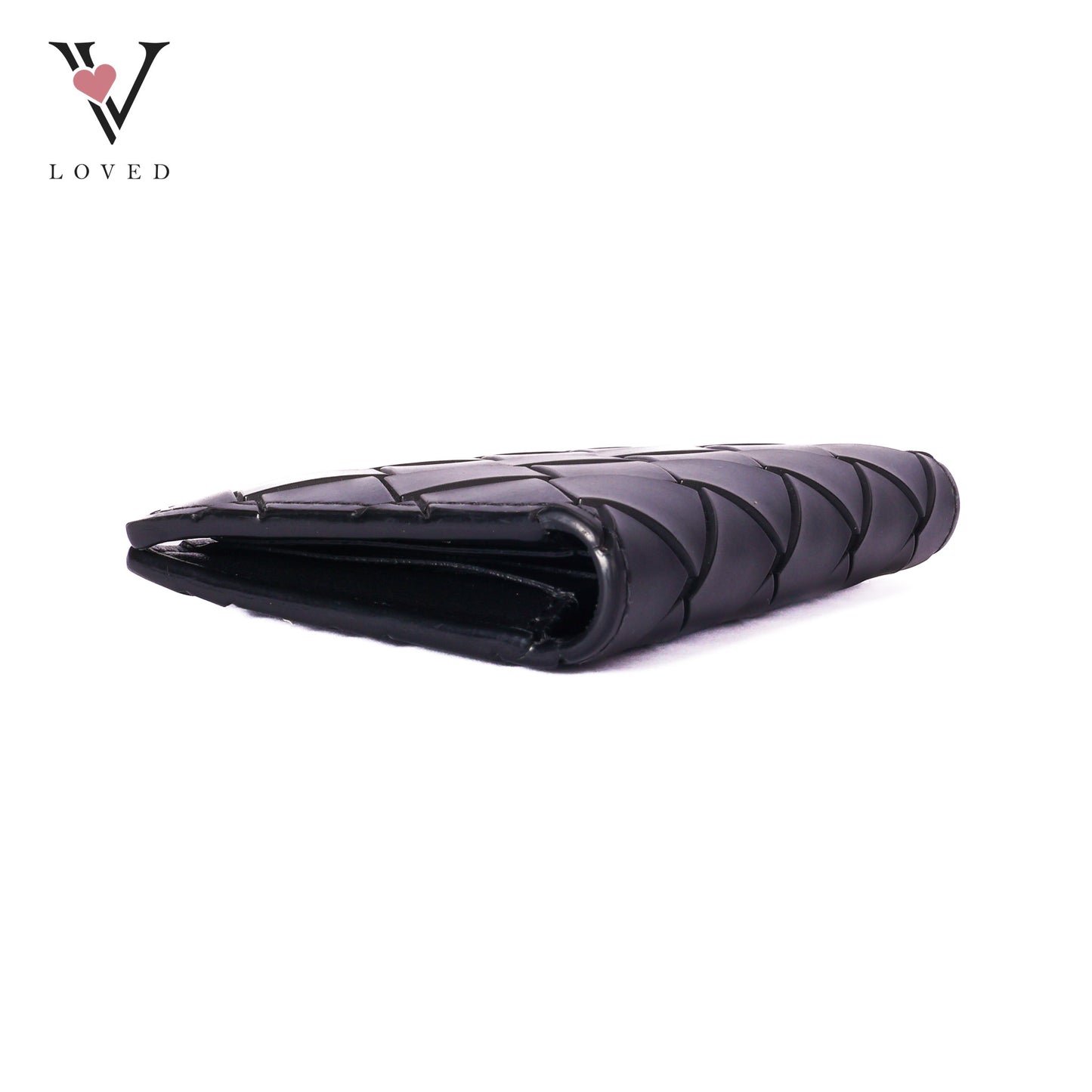 Intrecciato Flap Card Case
