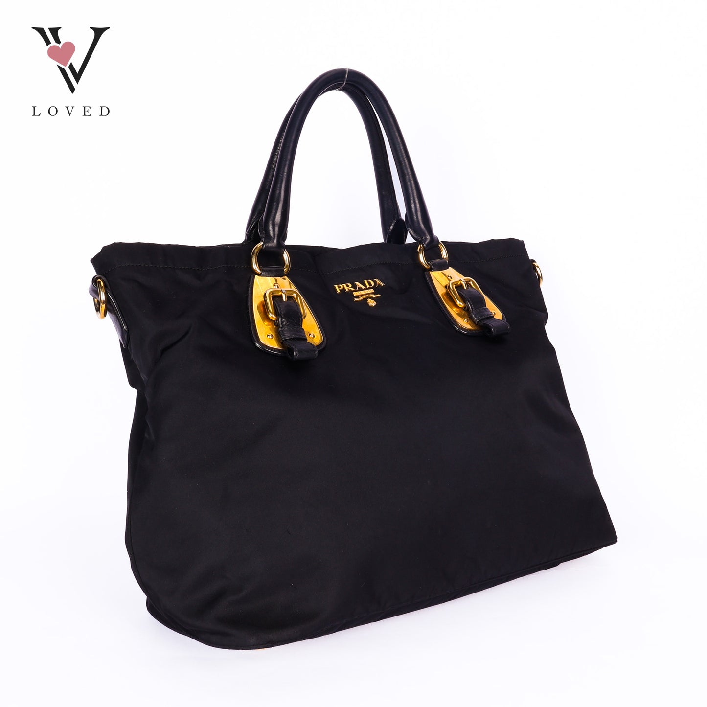 Tessuto Nylon Two- way Tote Bag