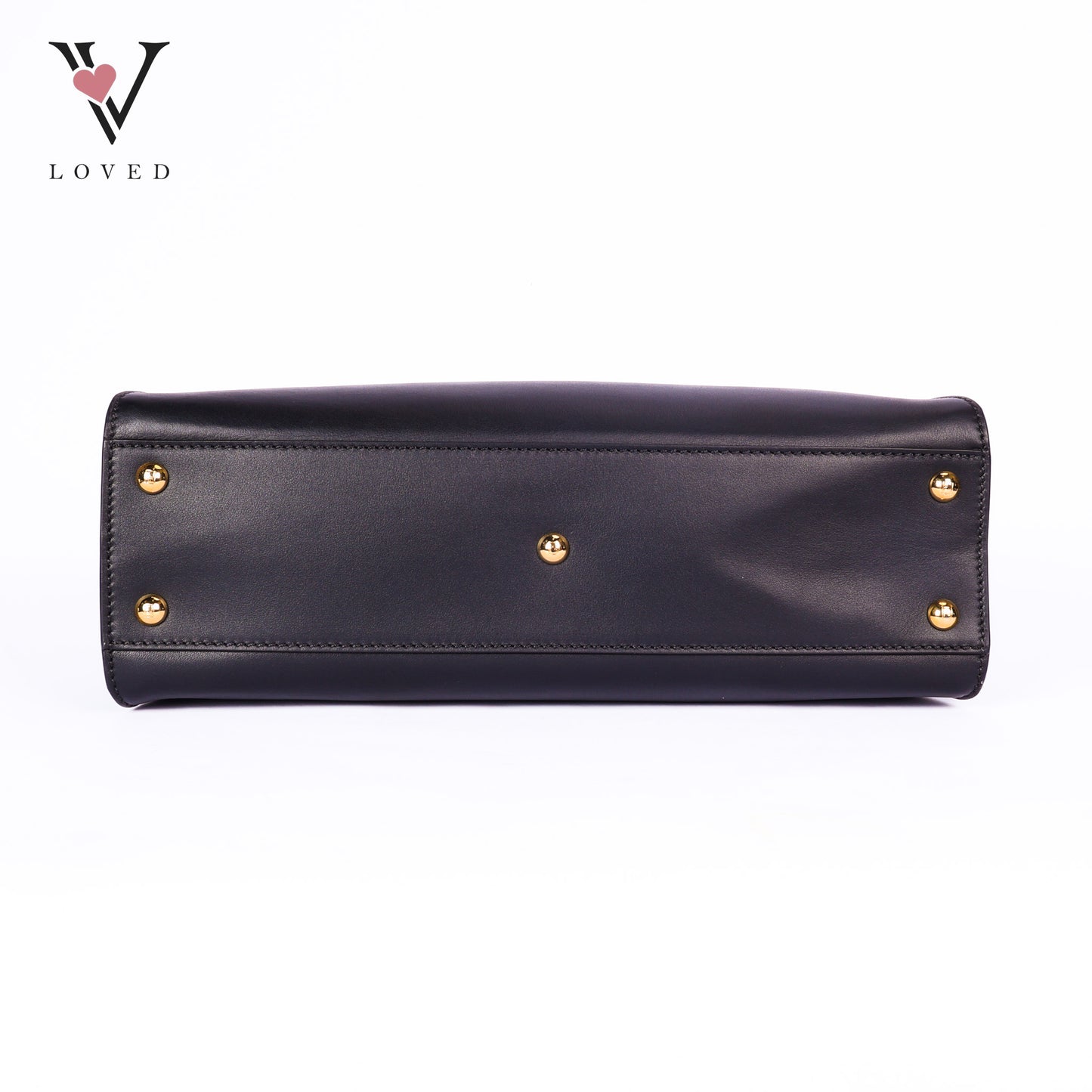 Peekaboo Soft Large Leather Black
