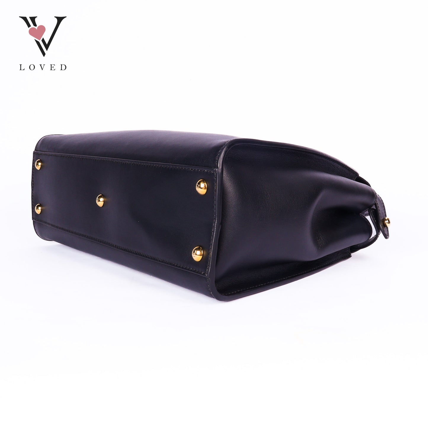 Peekaboo Soft Large Leather Black