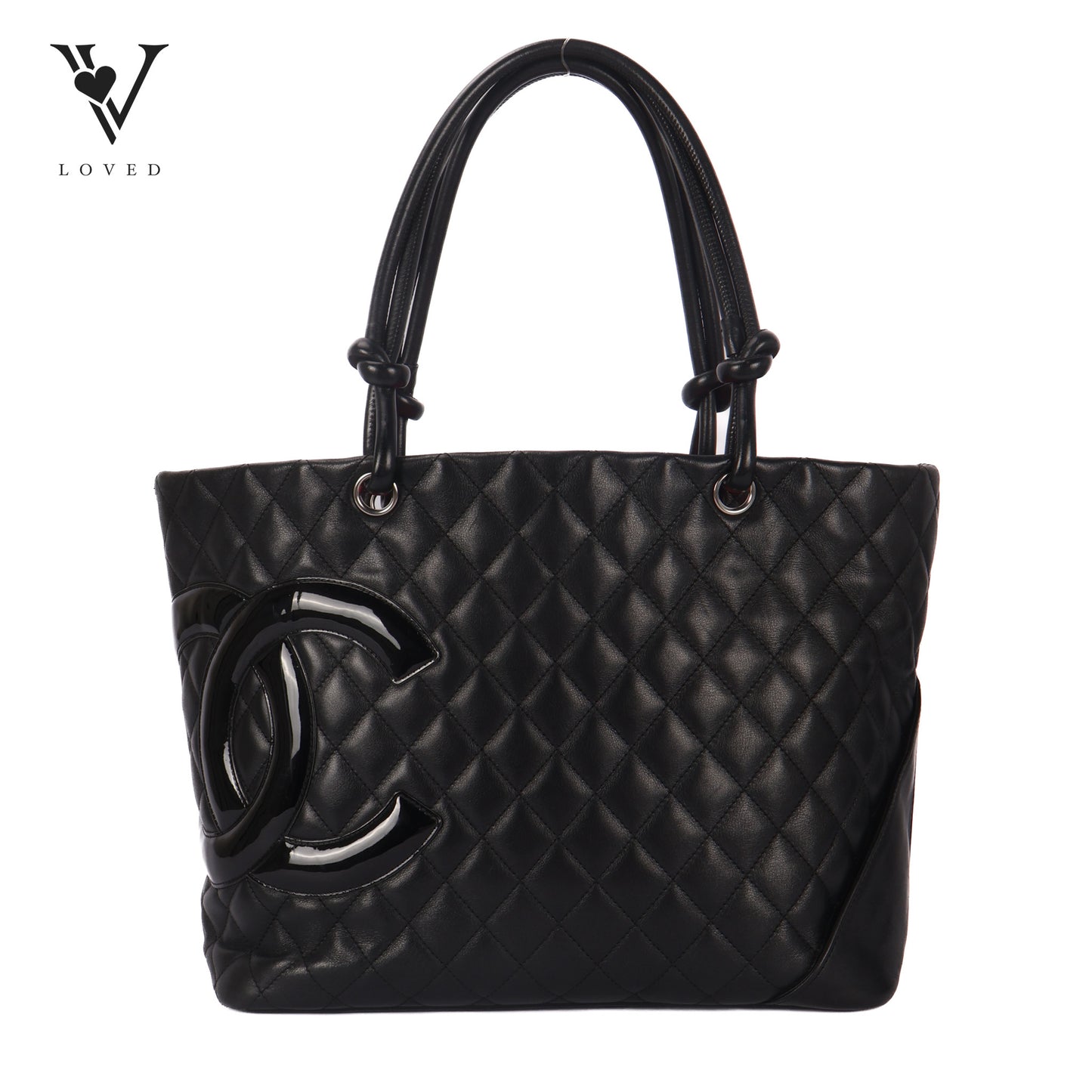 Cambon In Black Quilted
