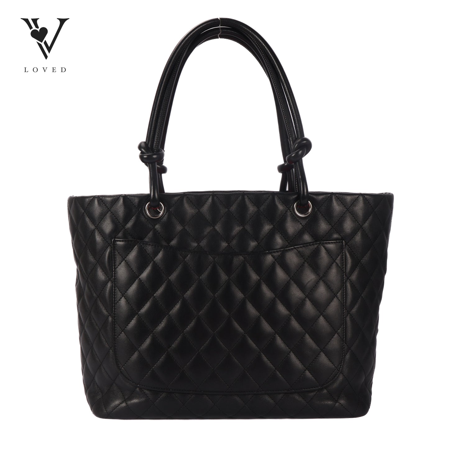 Cambon In Black Quilted