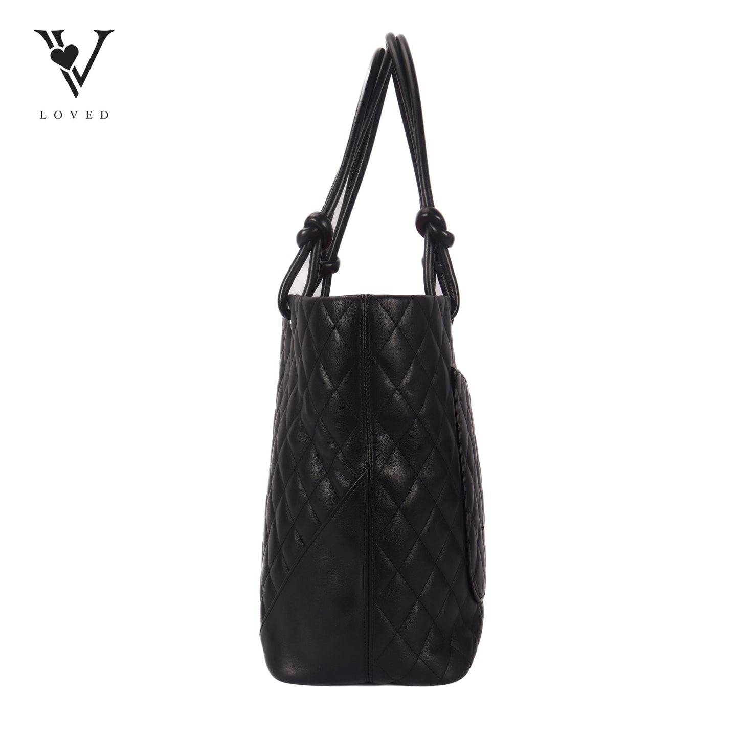 Cambon In Black Quilted