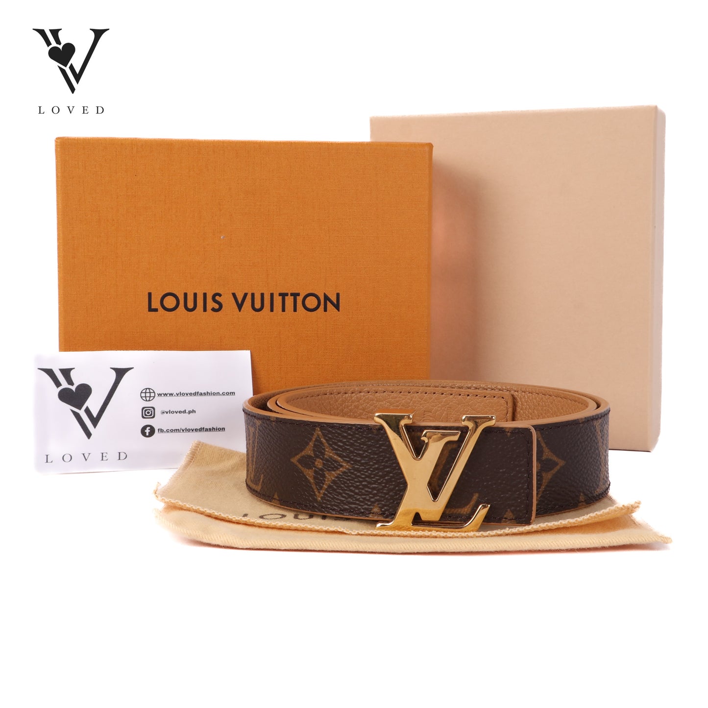 Monogram Belt