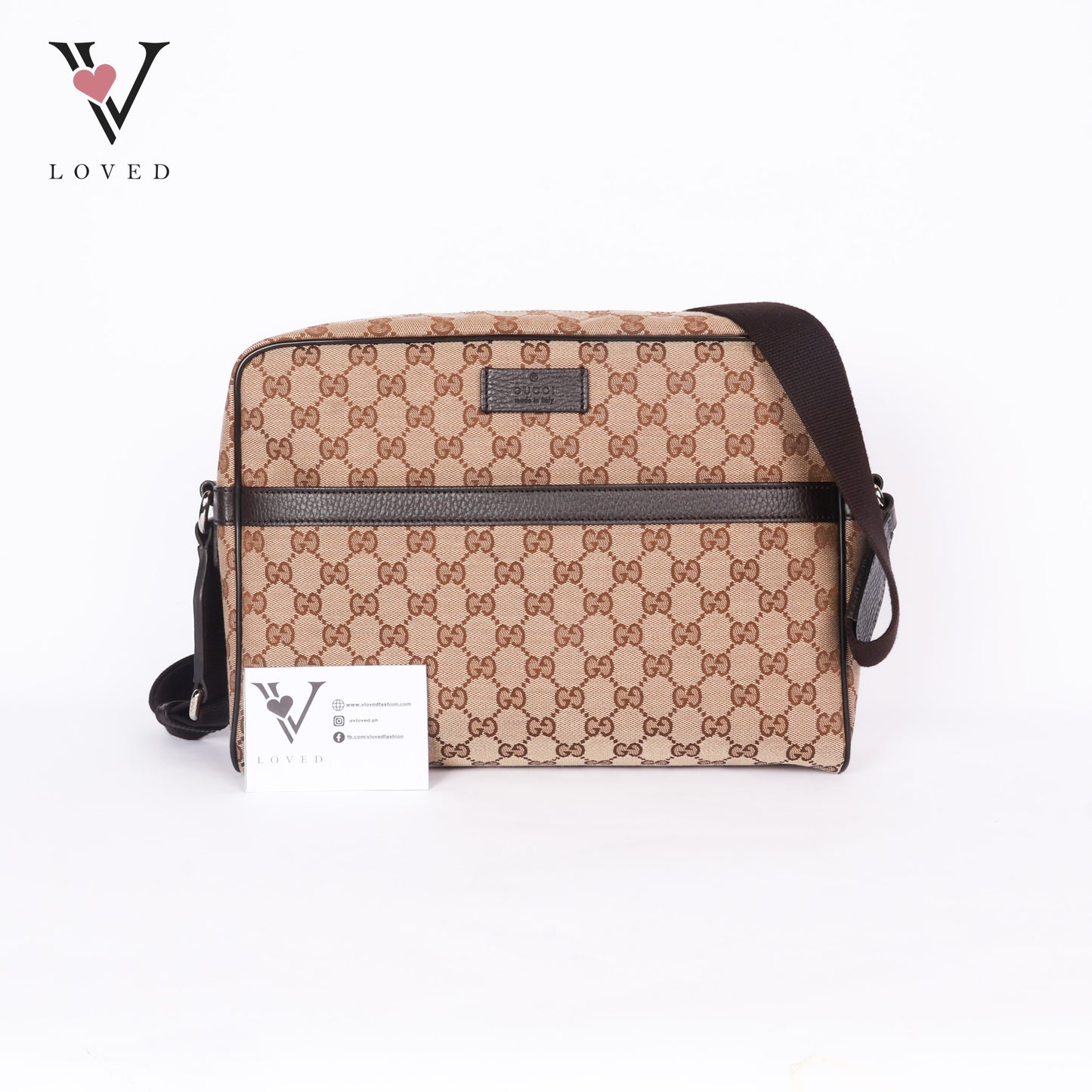 GG Monogram Messenger