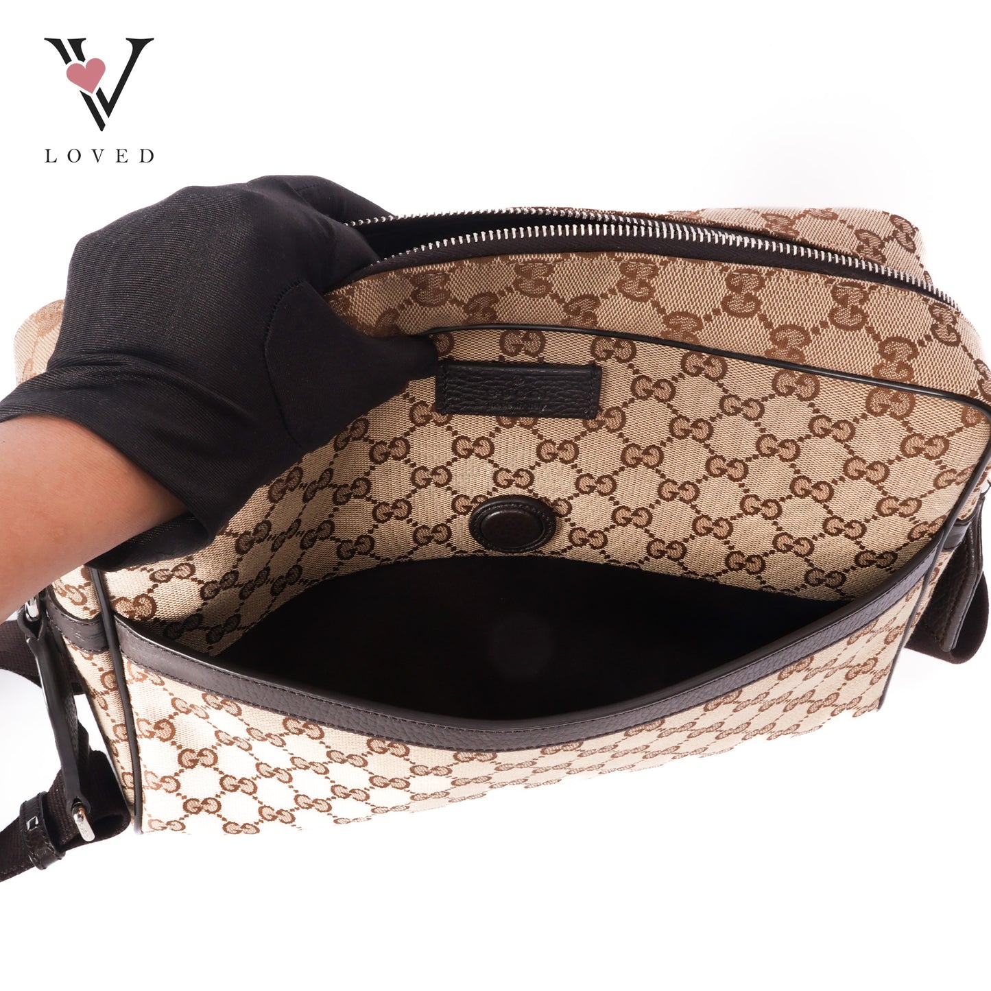 GG Monogram Messenger