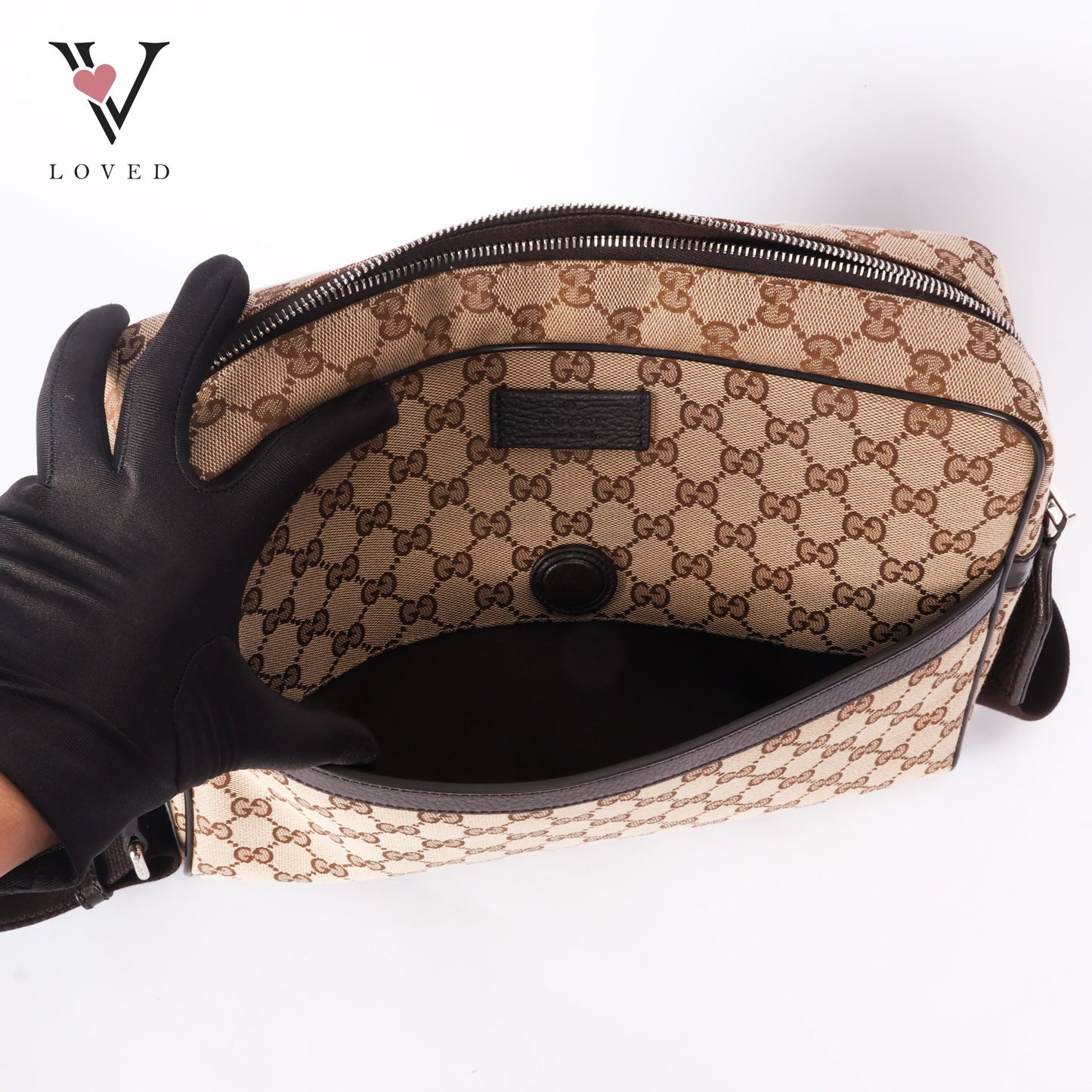 GG Monogram Messenger