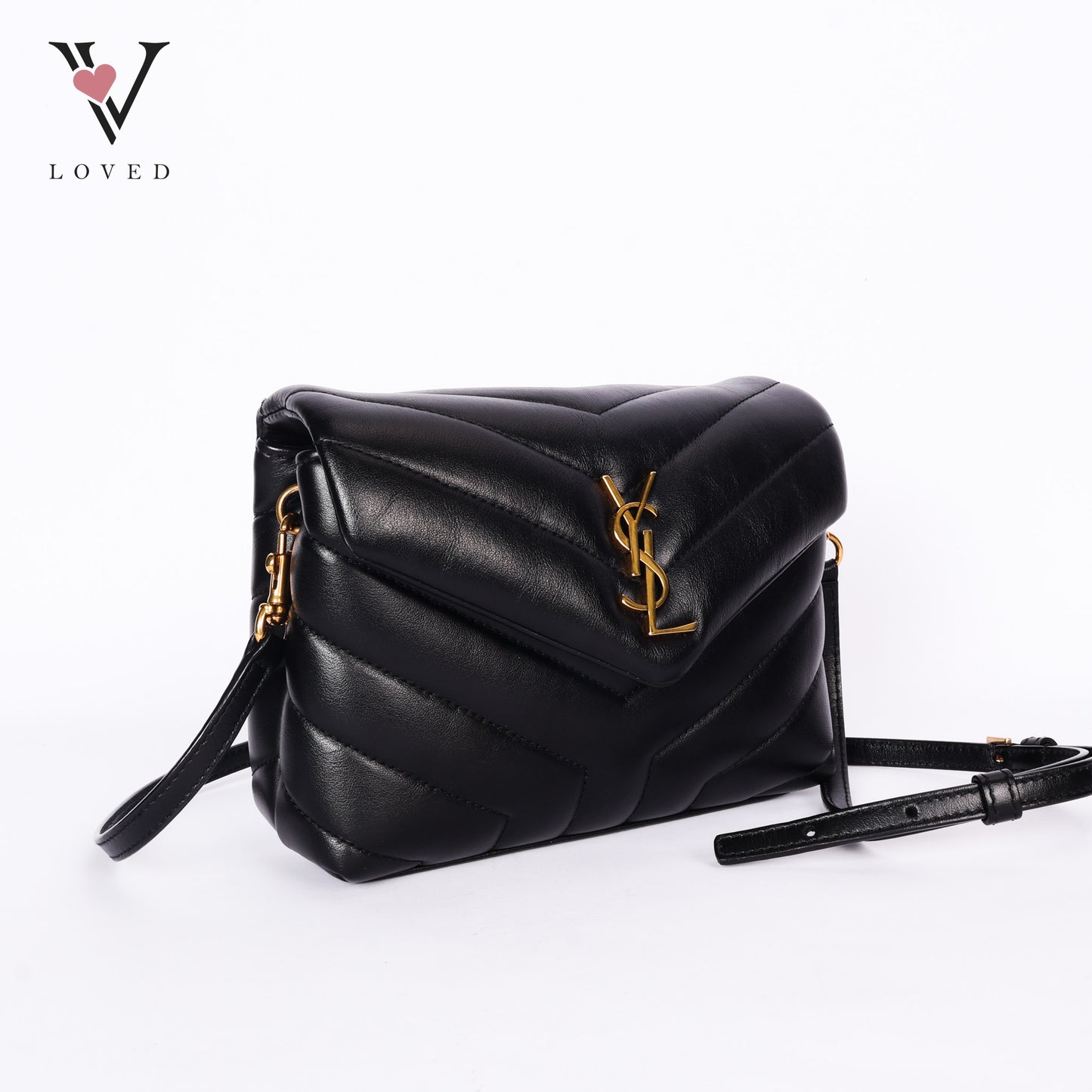 Loulou Toy In Gold Hardware