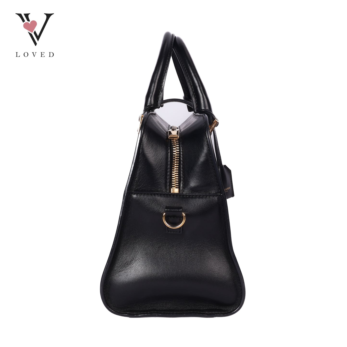Baby Monogram Cabas In Black Leather