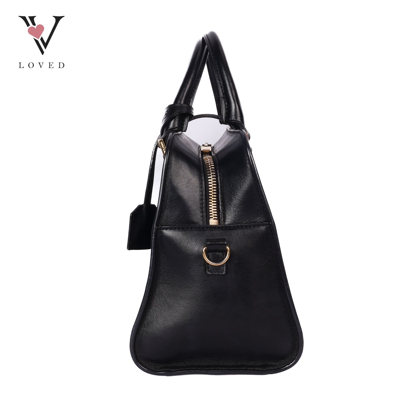 Baby Monogram Cabas In Black Leather