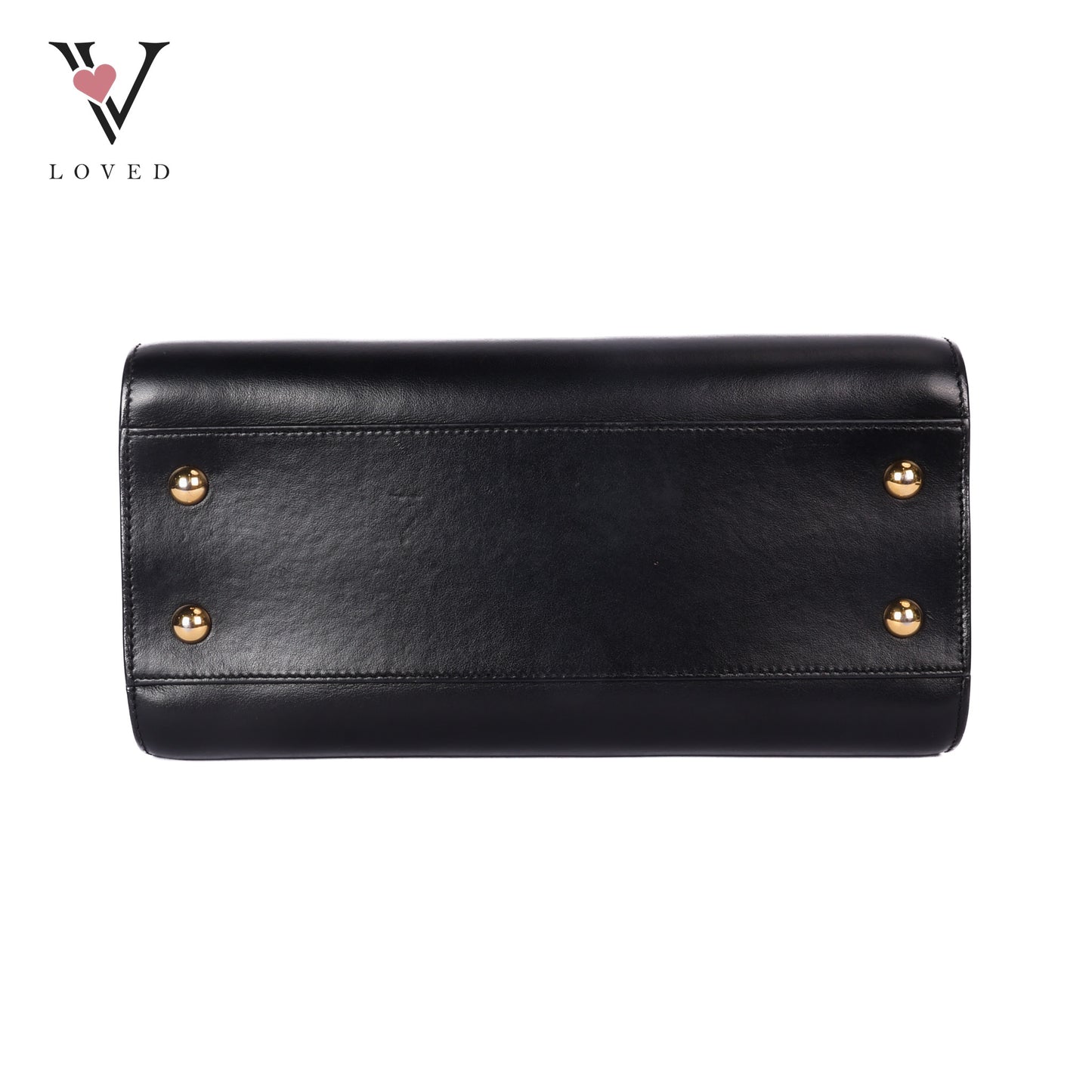 Baby Monogram Cabas In Black Leather