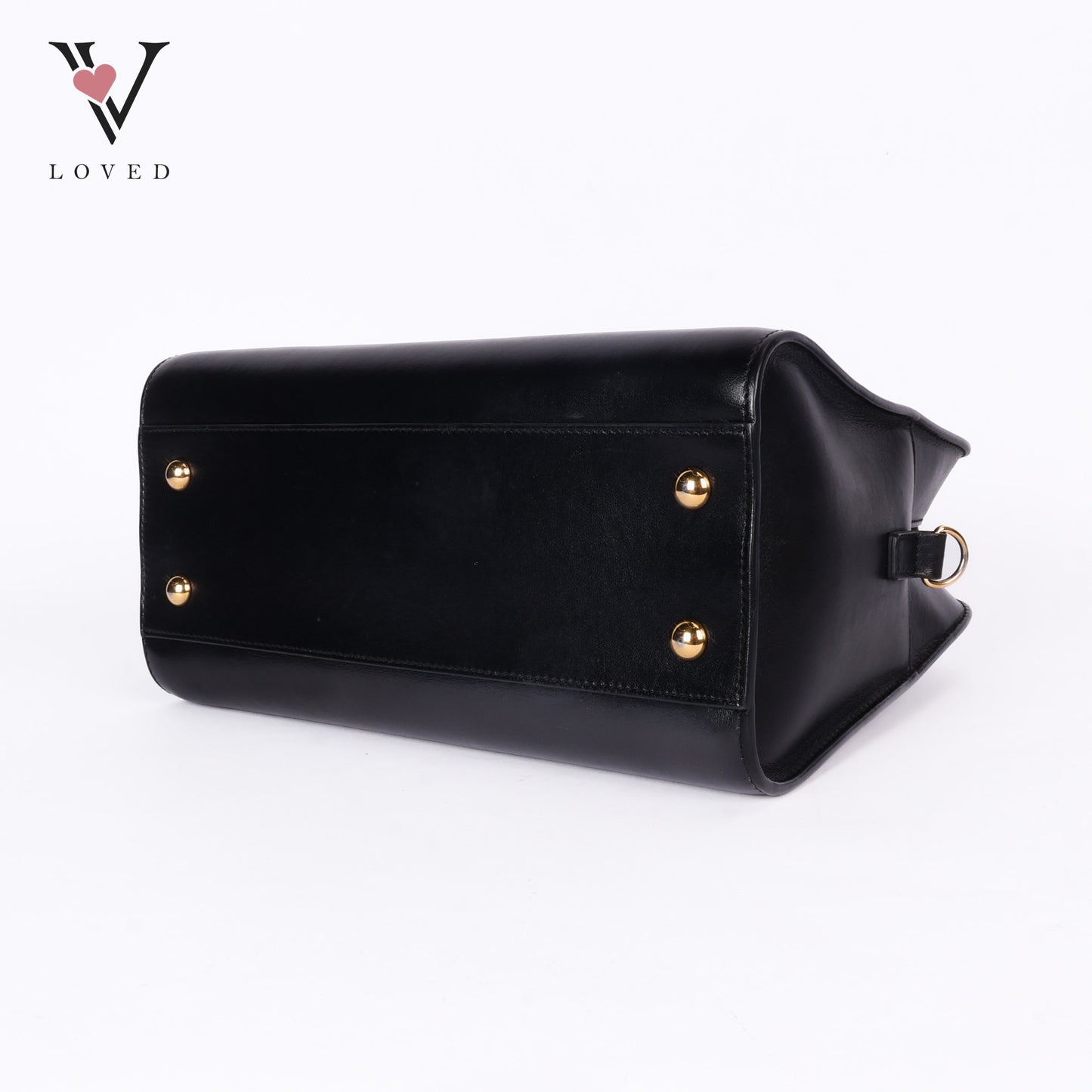 Baby Monogram Cabas In Black Leather