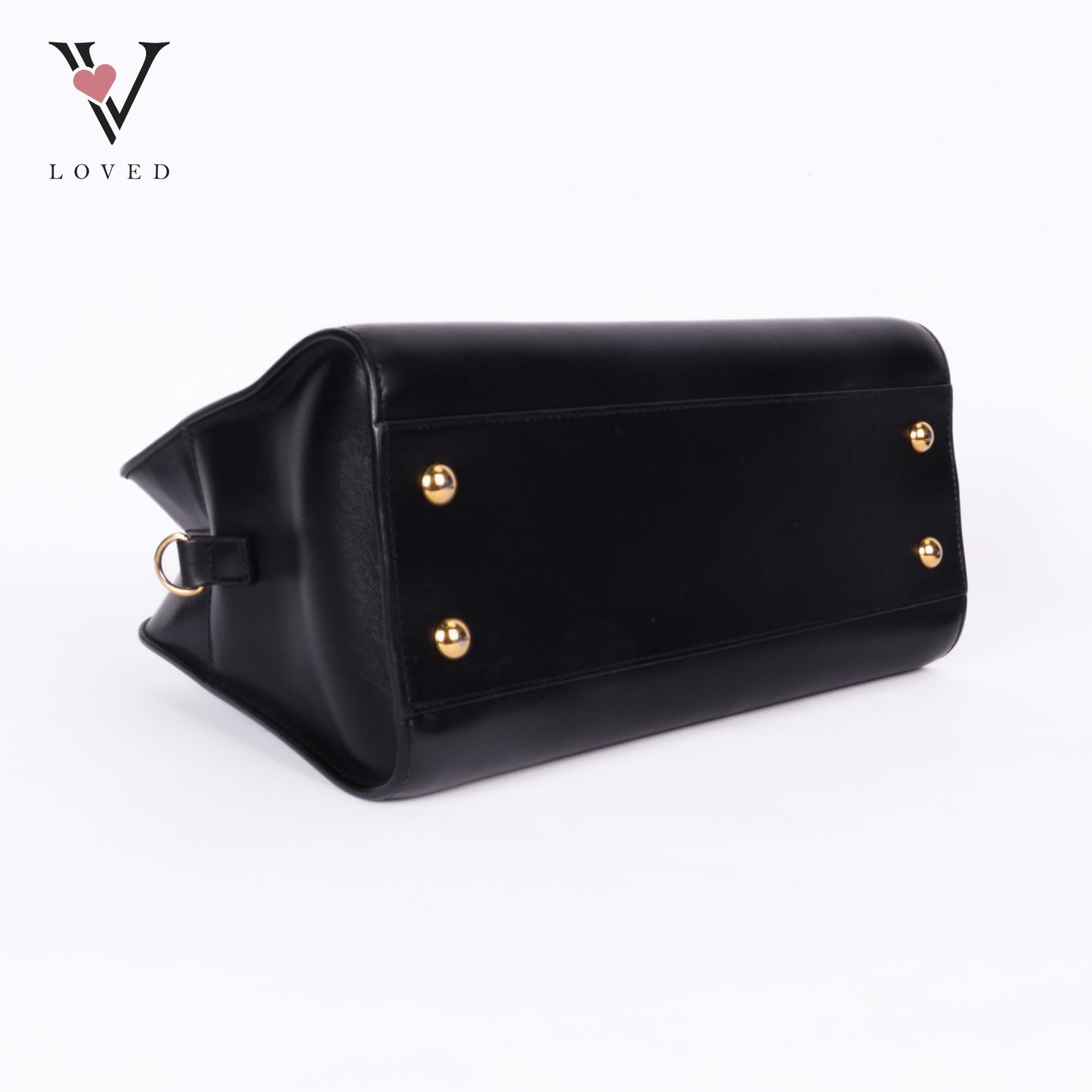 Baby Monogram Cabas In Black Leather