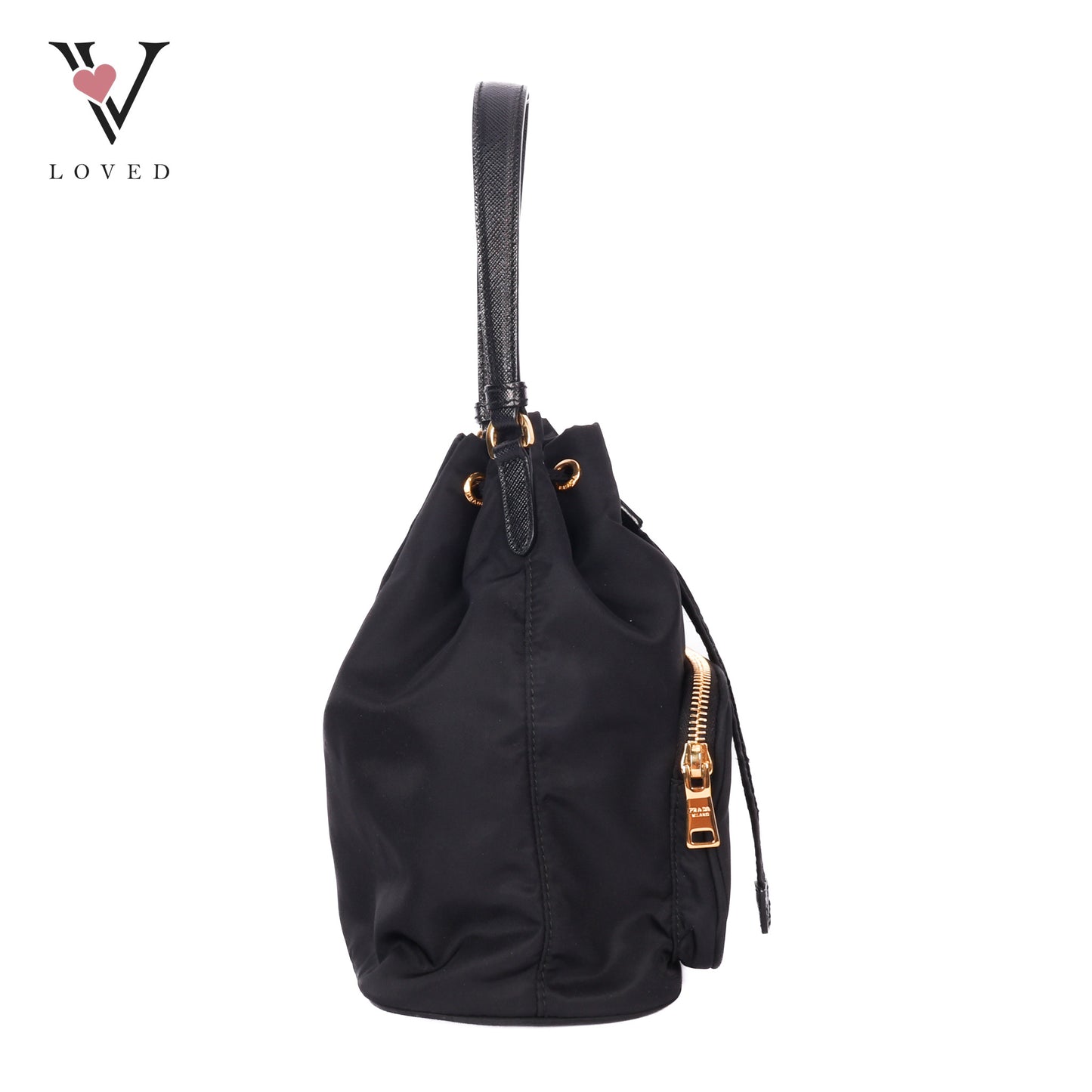 Bucket Nylon Crossbody Bag