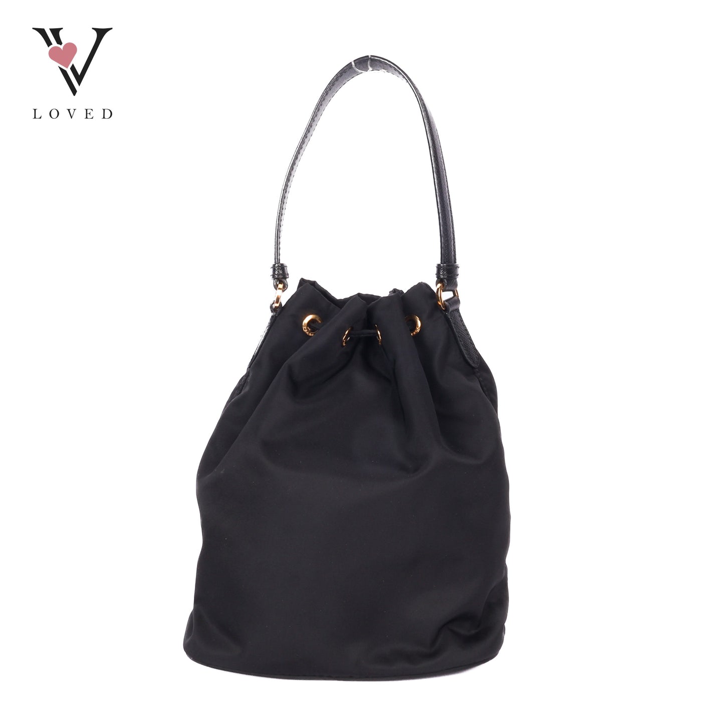 Bucket Nylon Crossbody Bag